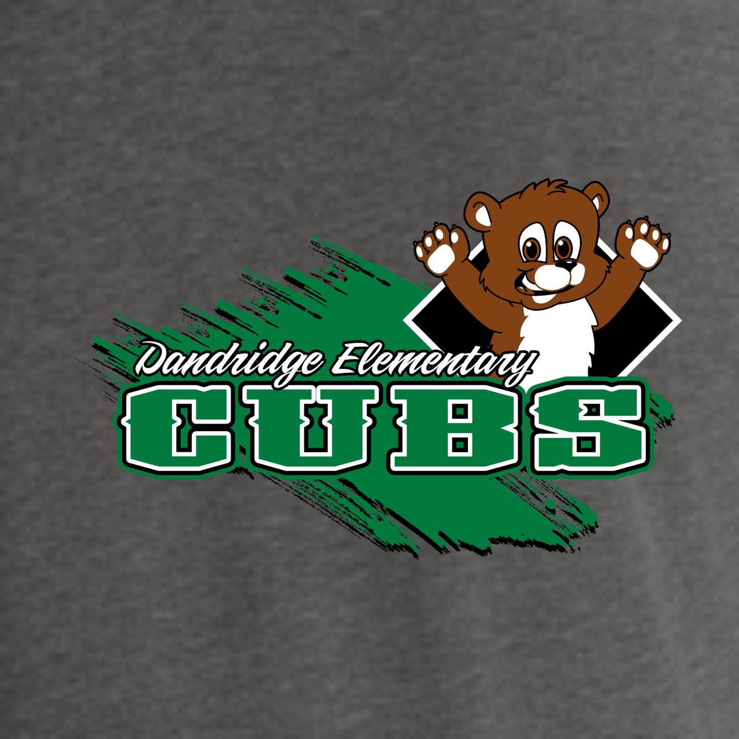 Dandridge Elementary Allmade Tri-Blend T-shirt - Des. A