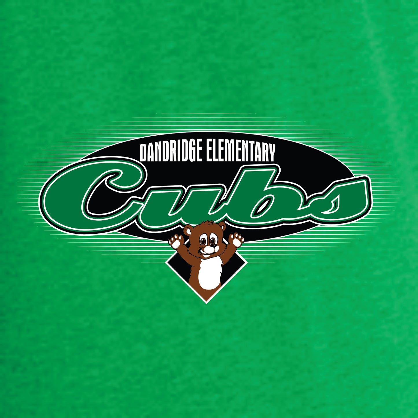 Dandridge Elementary Allmade Tri-Blend T-shirt - Des. B