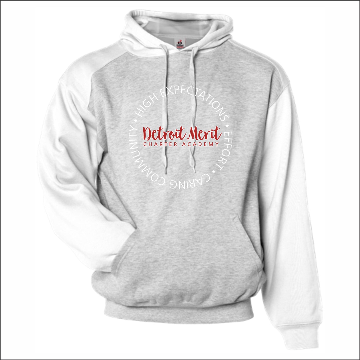 Detroit Merit Charter Contrast Hooded Sweatshirt