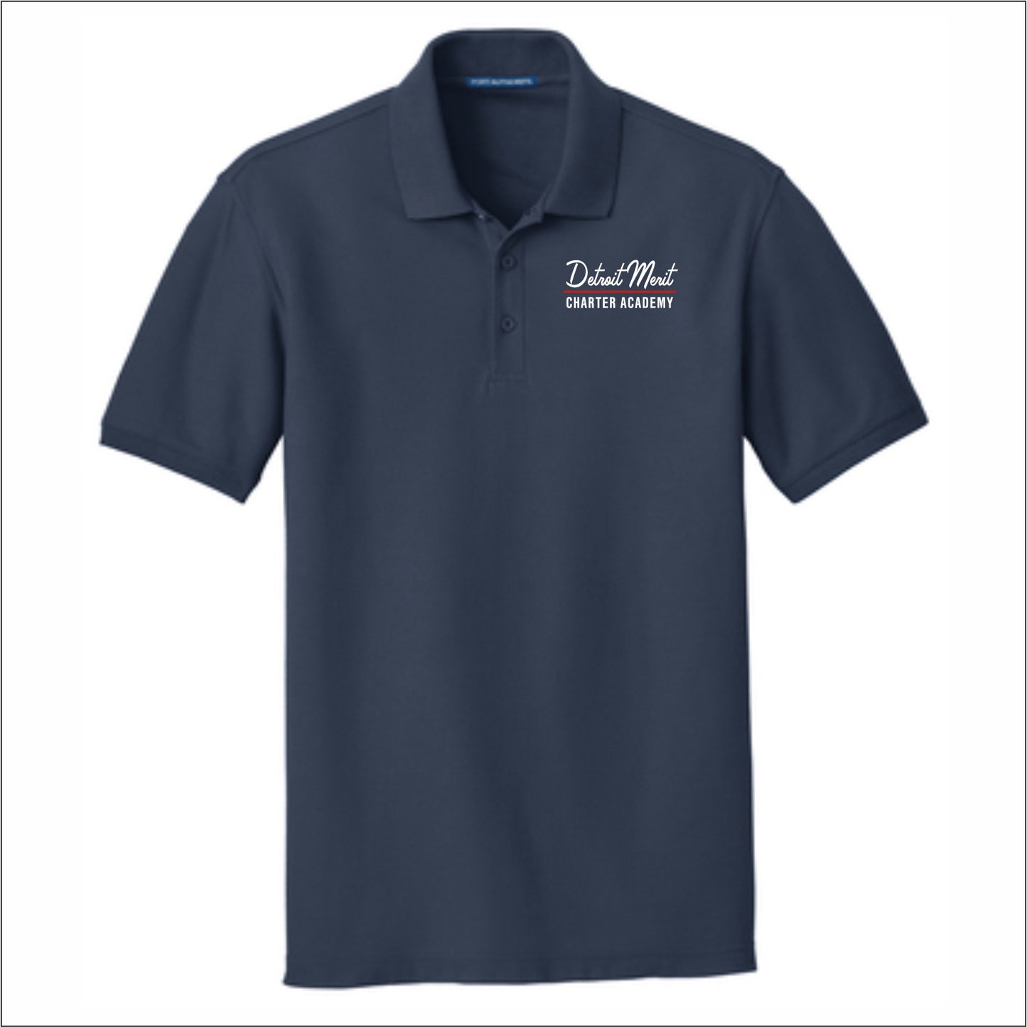 Detroit Merit Charter Classic Pique Polo Shirt