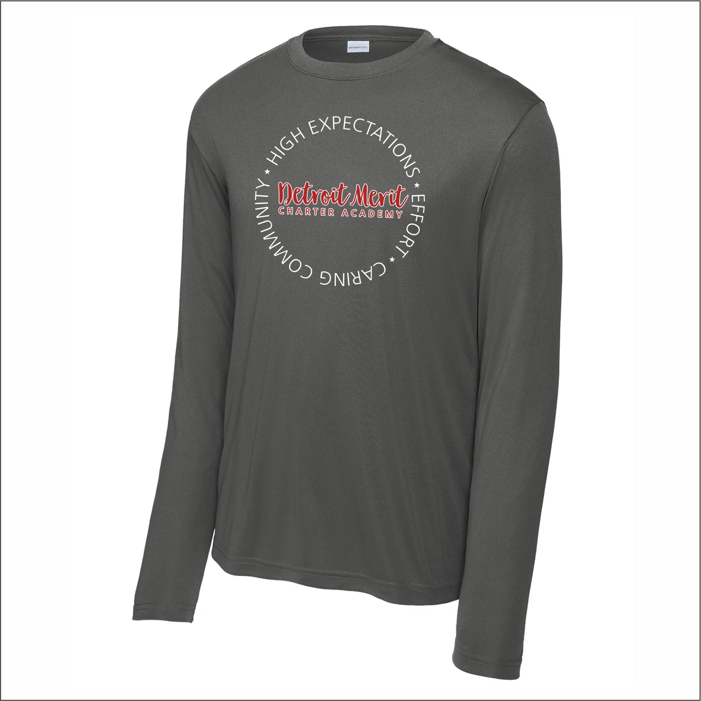 Detroit Merit Charter Performance Long Sleeve T-shirt