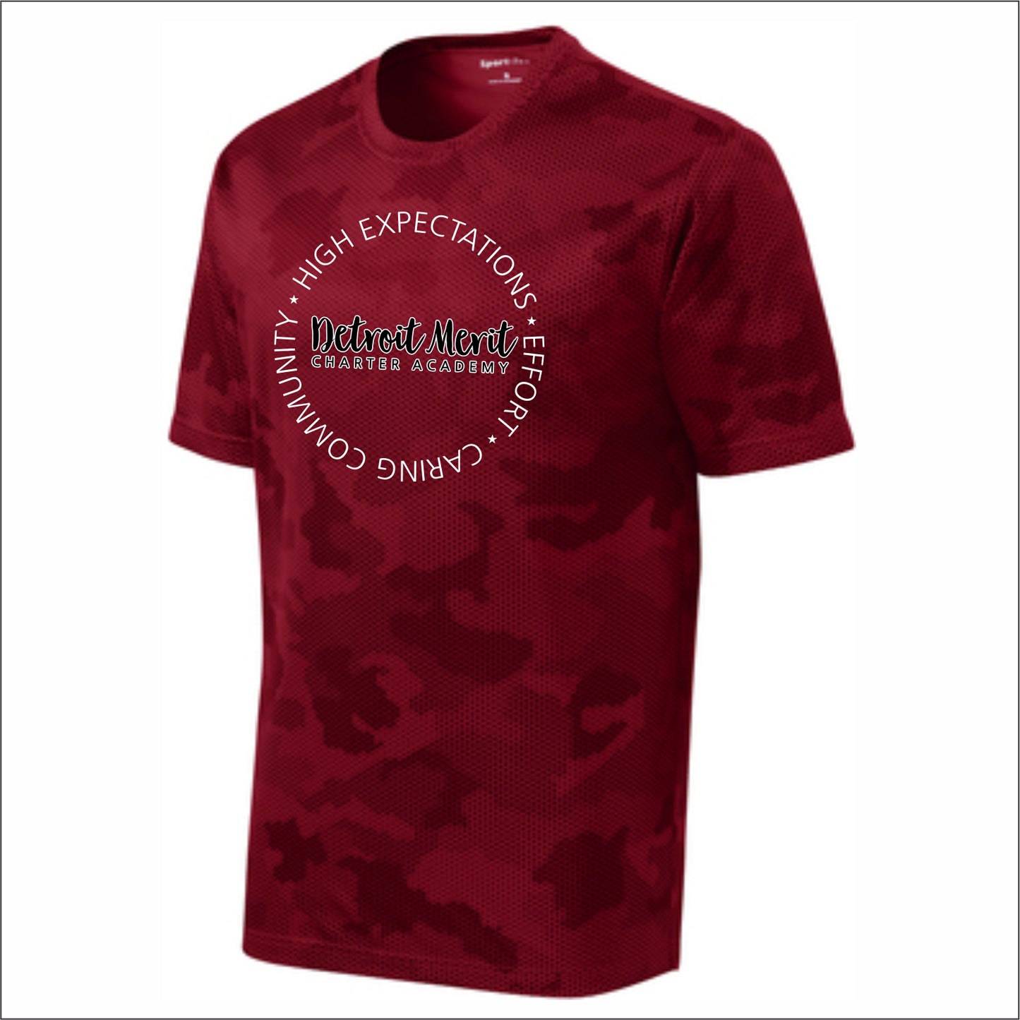 Detroit Merit Charter CamoHex Performance T-shirt