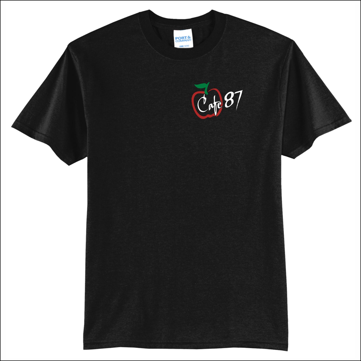 District 87 Cafe 50/50 Short Sleeve T-shirt