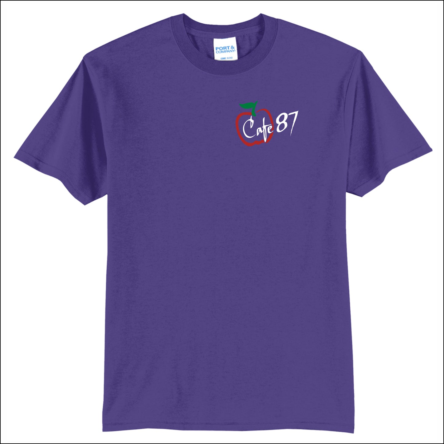 District 87 Cafe 50/50 Short Sleeve T-shirt