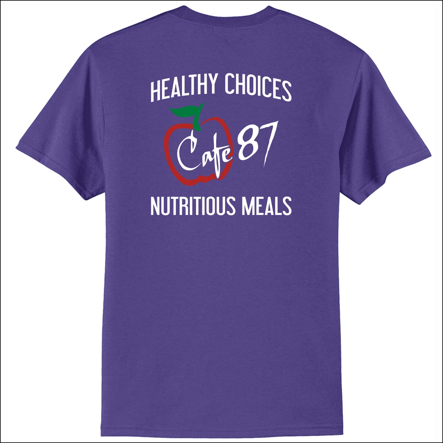District 87 Cafe 50/50 Short Sleeve T-shirt