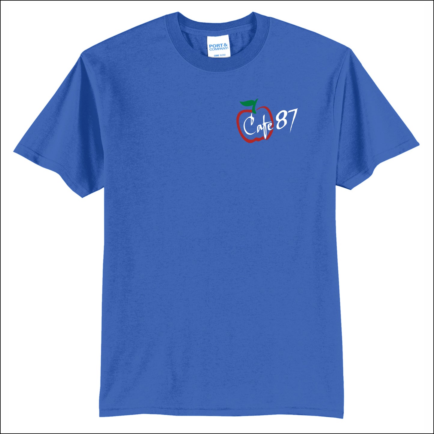 District 87 Cafe 50/50 Short Sleeve T-shirt