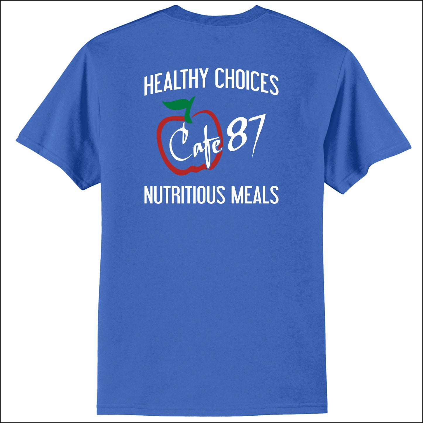 District 87 Cafe 50/50 Short Sleeve T-shirt