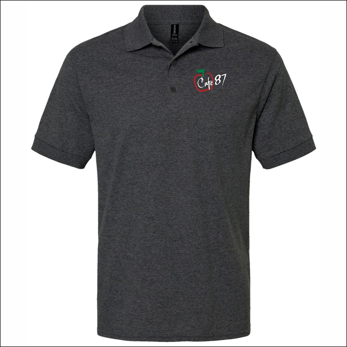 District 87 Cafe DryBlend Jersey Polo
