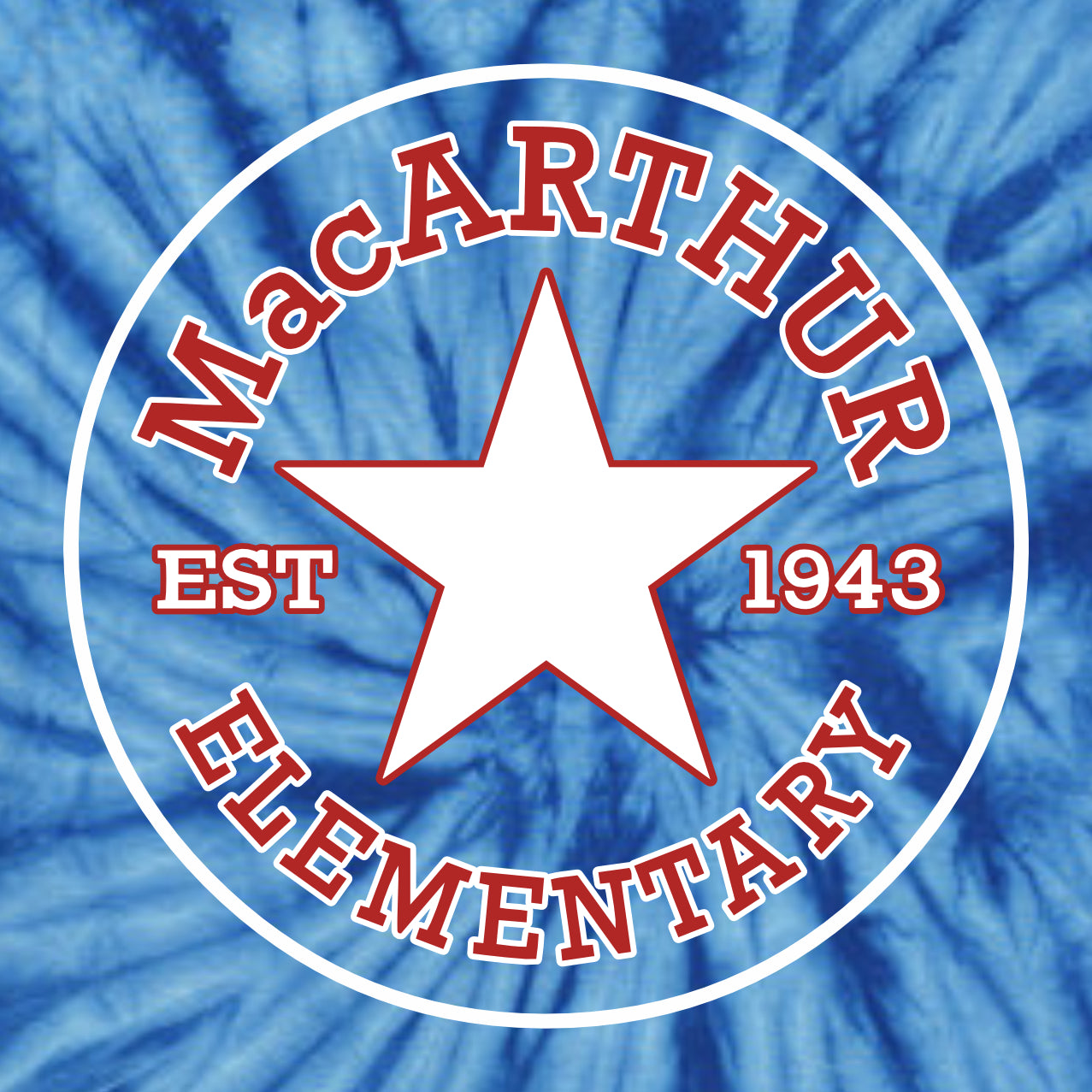Douglas MacArthur Elem Tie-Dye Long Sleeve T-shirt