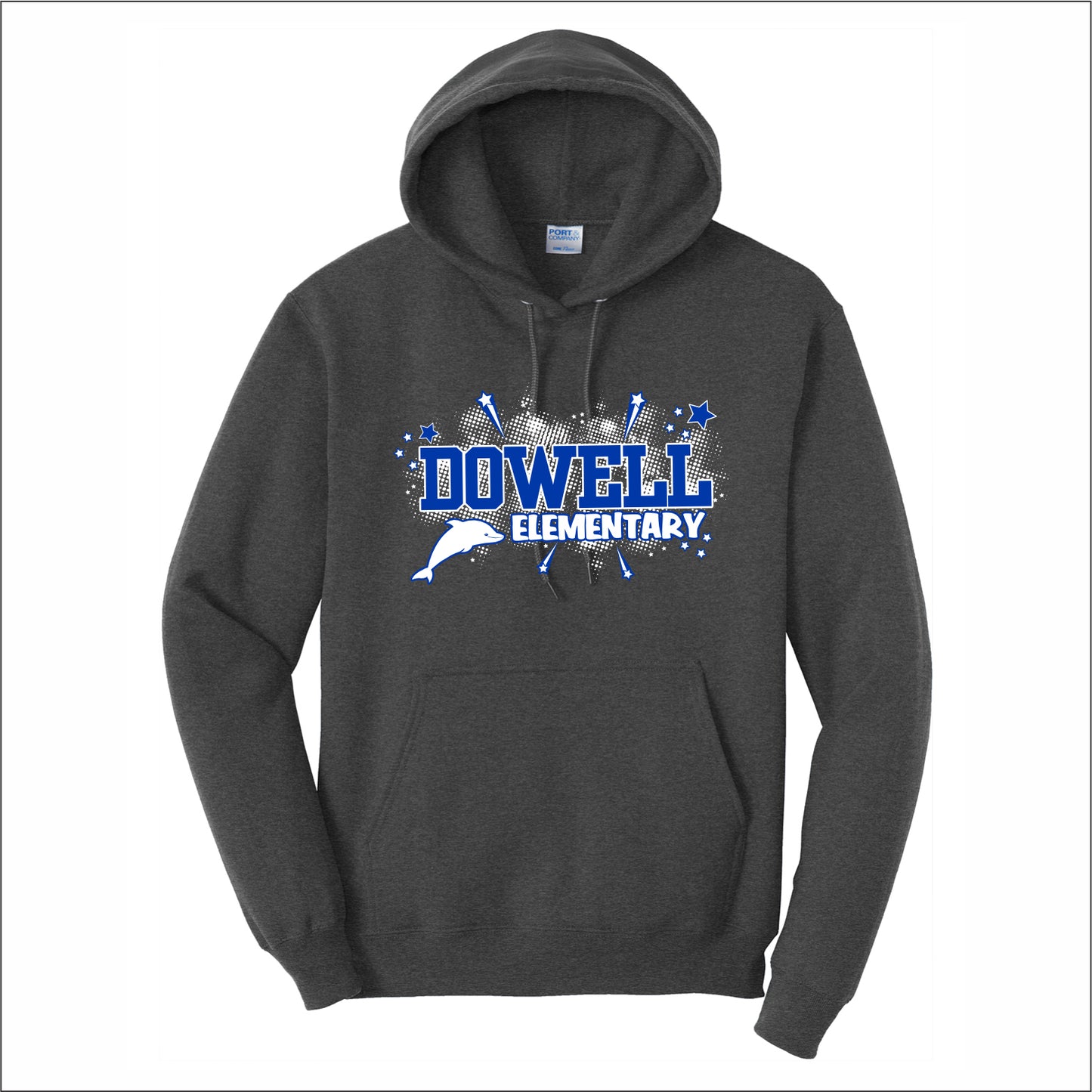 Dowell Elementary Hooded Sweatshirt - Des. B