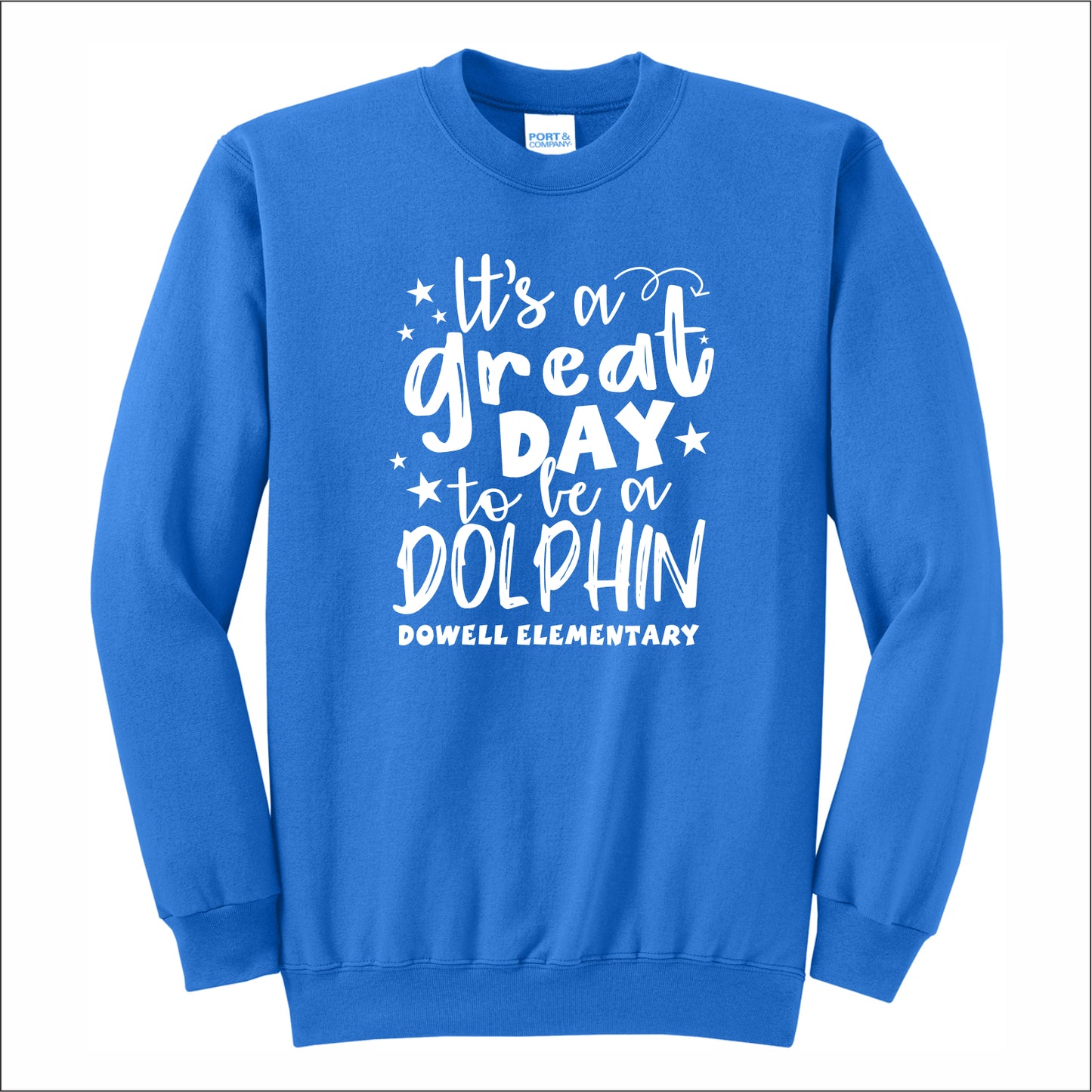 Dowell Elementary Crewneck Sweatshirt - Des. A