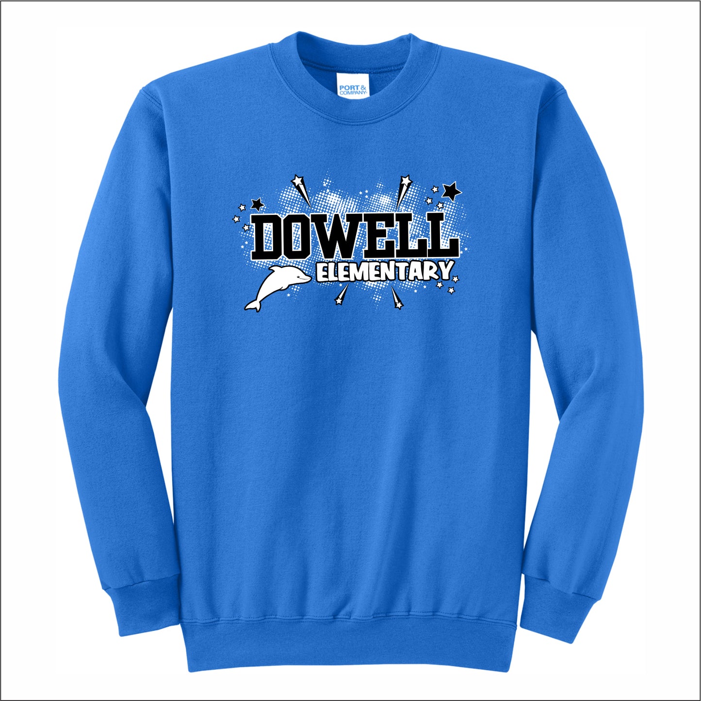 Dowell Elementary Crewneck Sweatshirt - Des. B