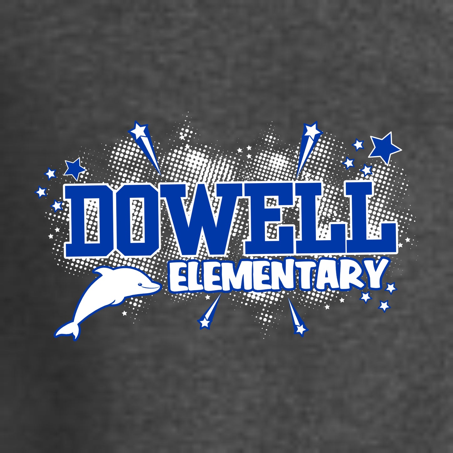 Dowell Elementary Hooded Sweatshirt - Des. B
