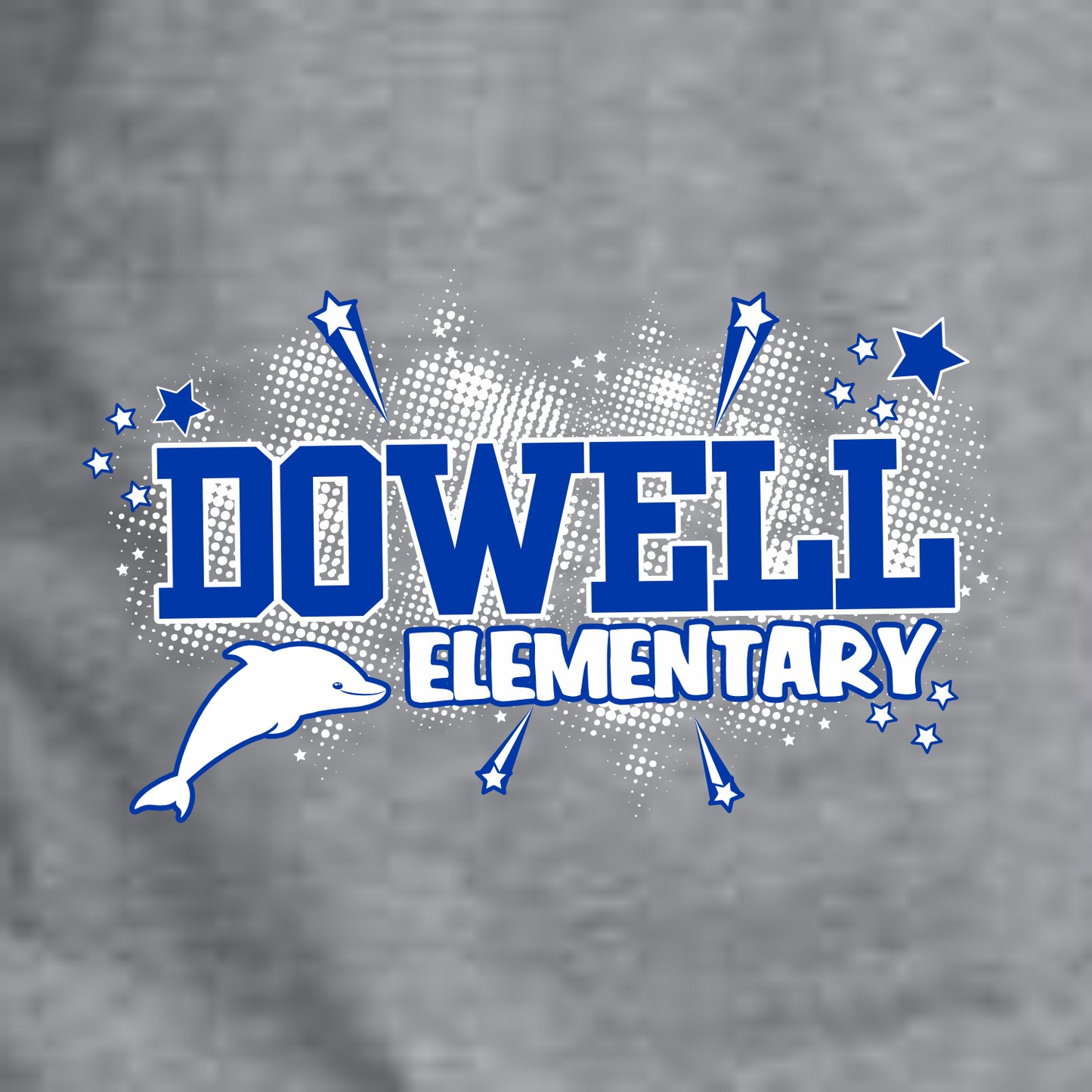 Dowell Elementary Short Sleeve T-shirt - Des. B