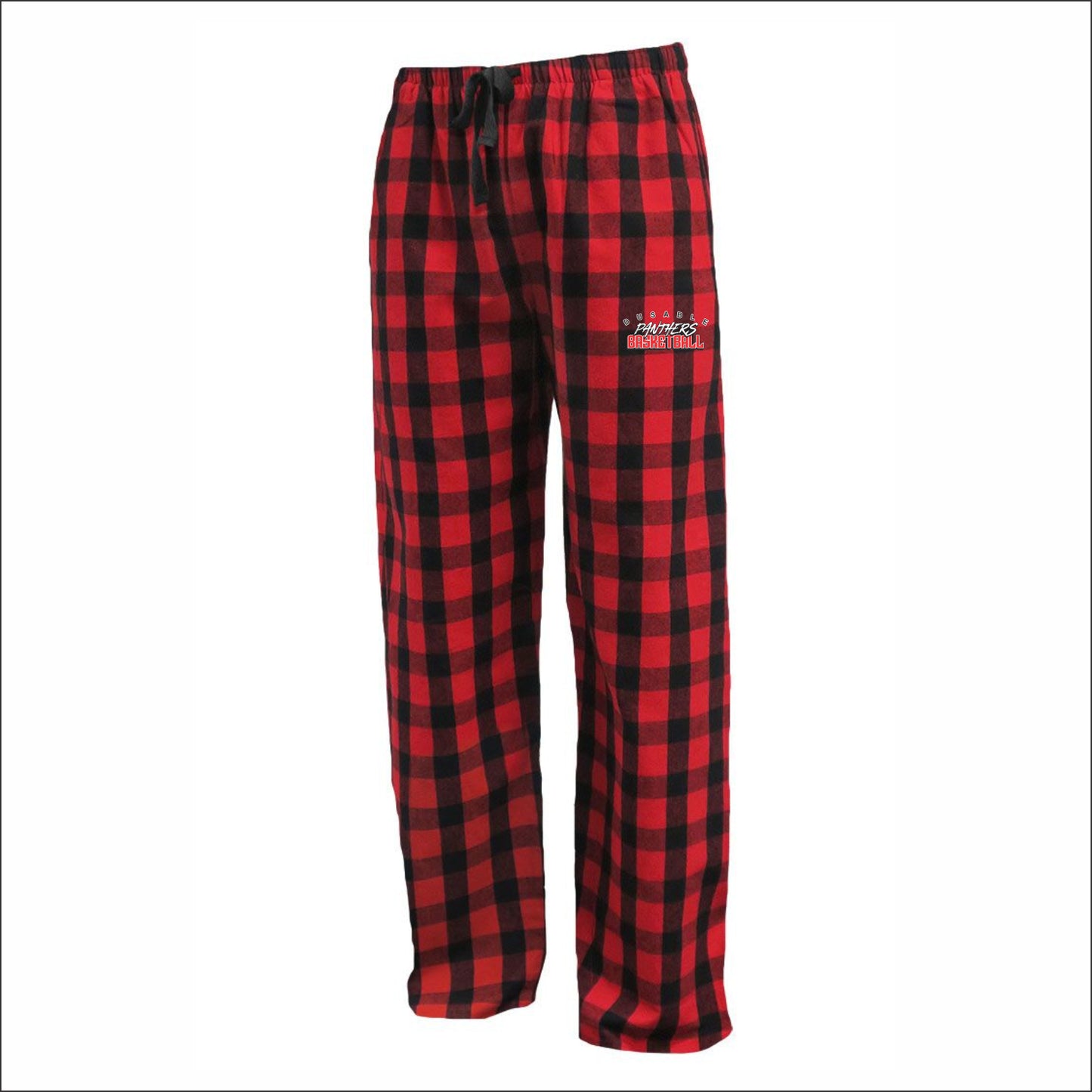 DuSable Basketball Plaid Flannel Pants