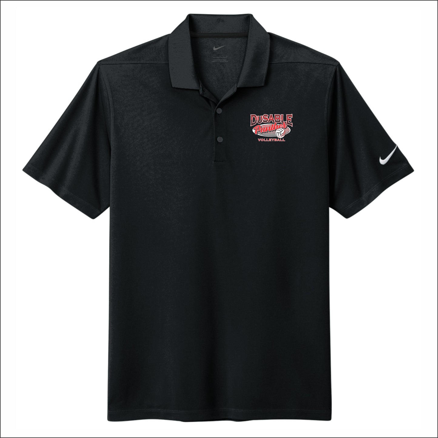 DuSable Volleyball NIKE Dri-Fit Performance Micro Pique Polo