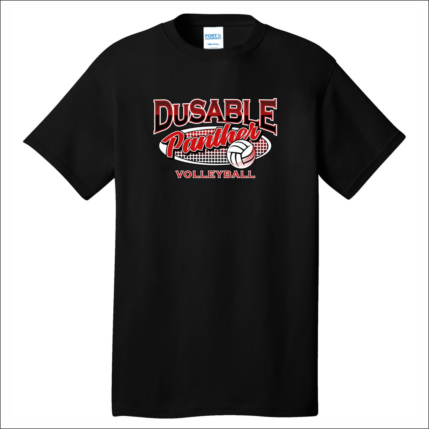 DuSable Volleyball Short Sleeve T-shirt