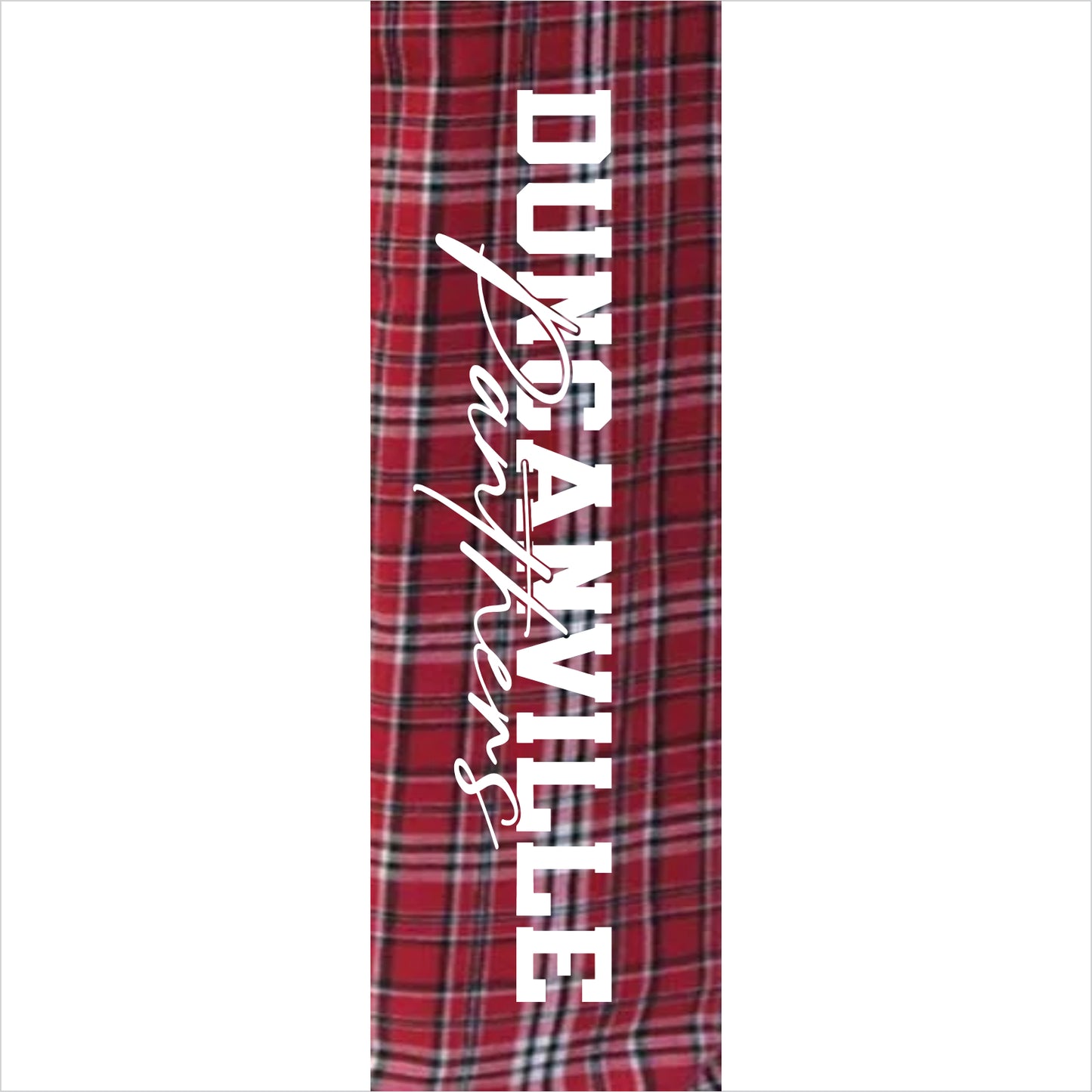DHS Band Plaid Flannel Pants