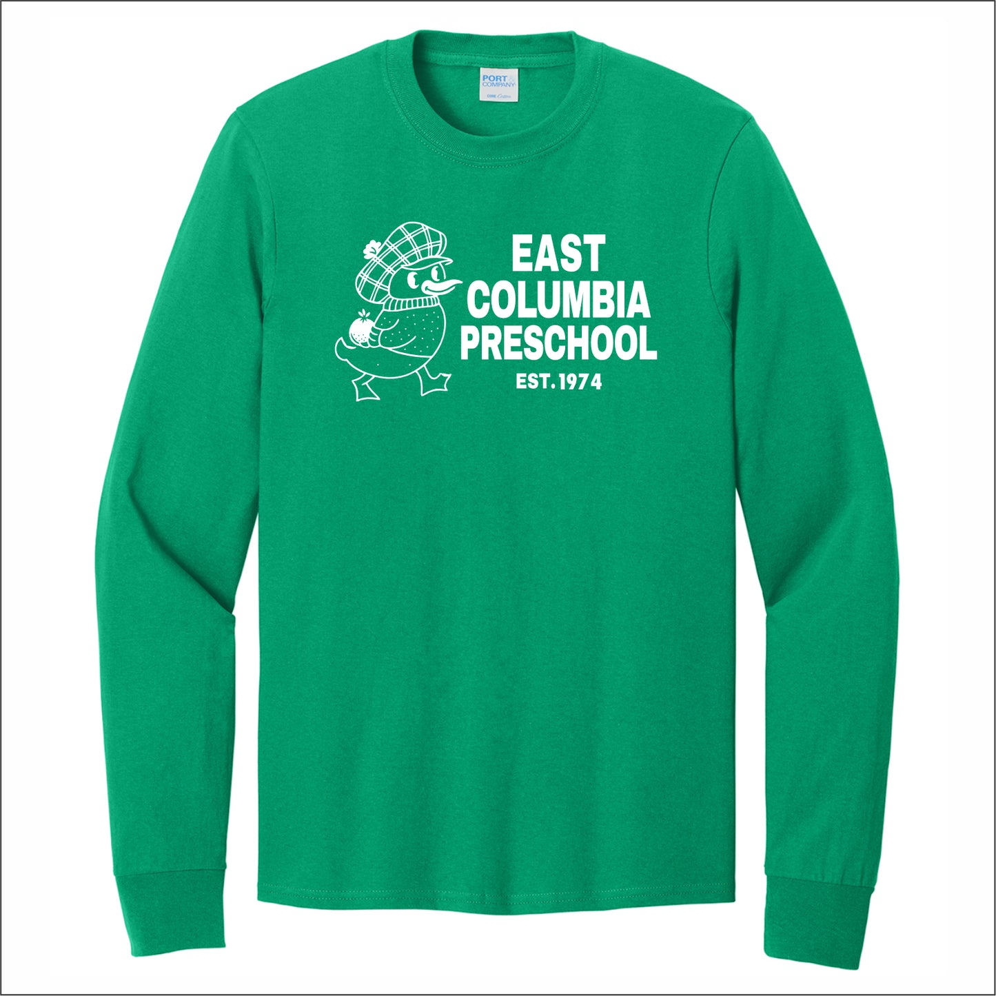 East Columbia Preschool Long Sleeve T-shirt - Des. B