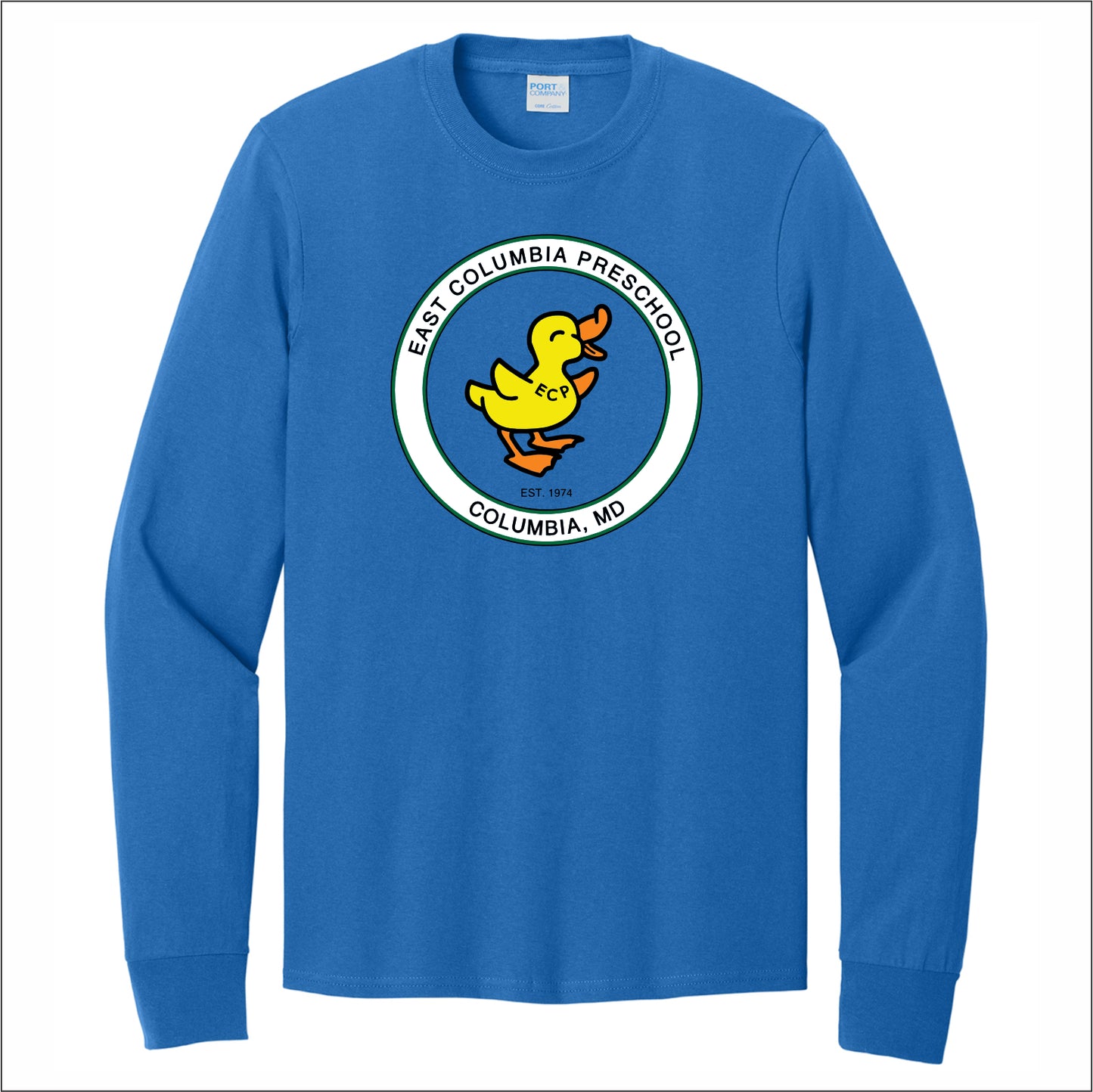 East Columbia Preschool Long Sleeve T-shirt - Des. A