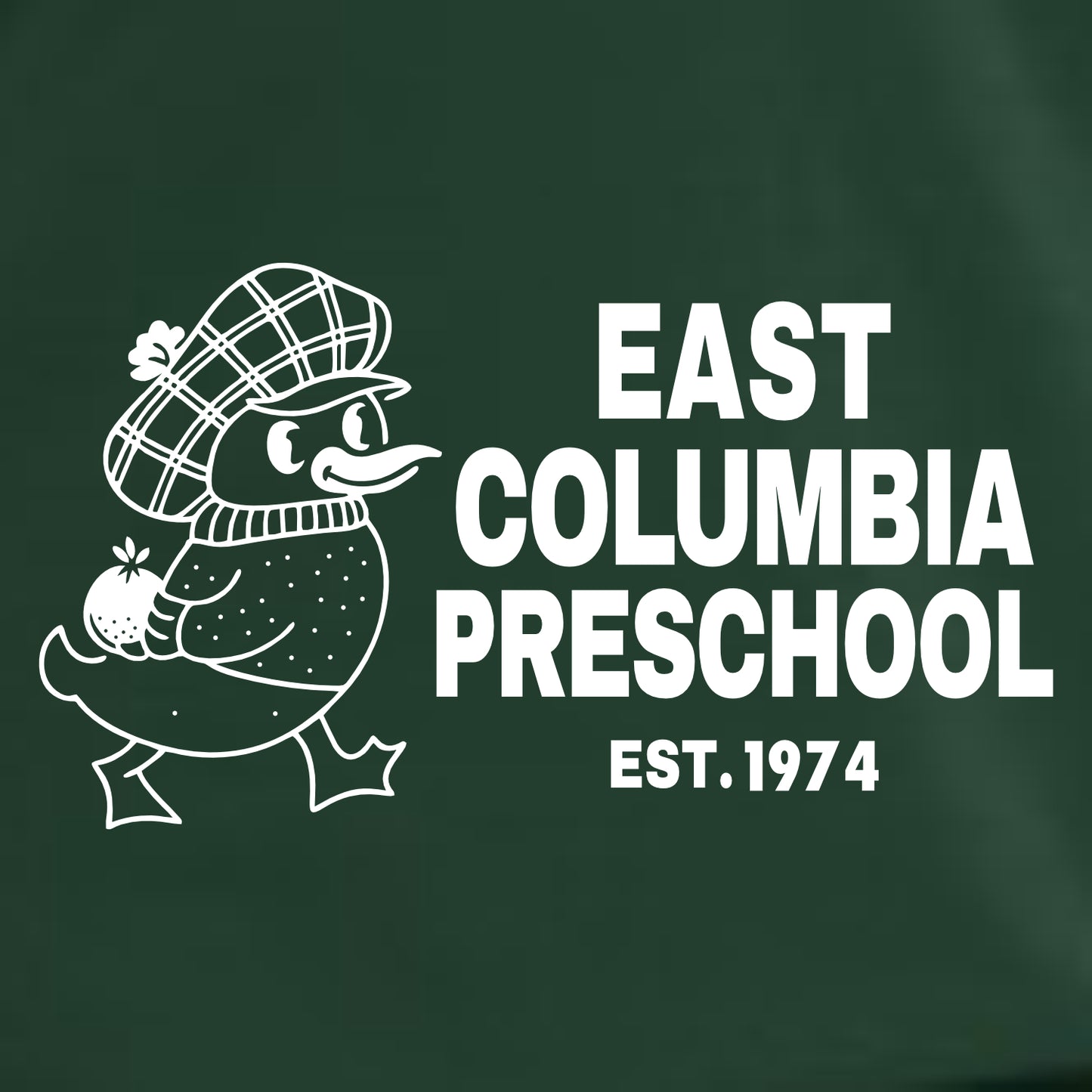East Columbia Preschool Ladies Long Sleeve Fan Favorite V-Neck Tee - Des. B