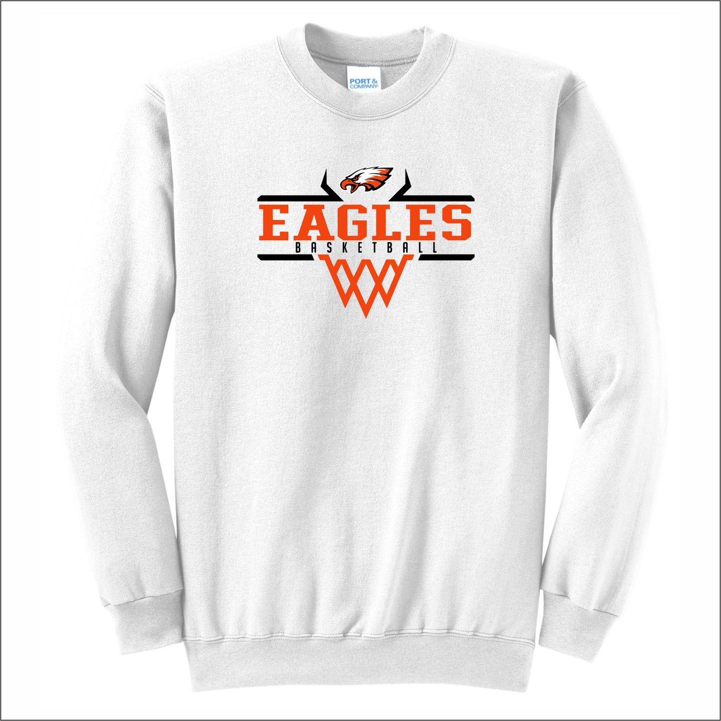 Evans Boys Basketball Crewneck Sweatshirt