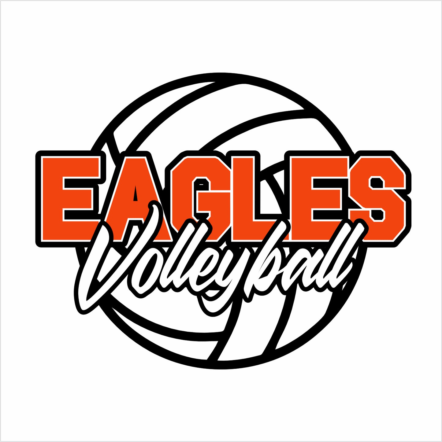 Evans Volleyball Ladies Drop Tail Hooded Sweatshirt