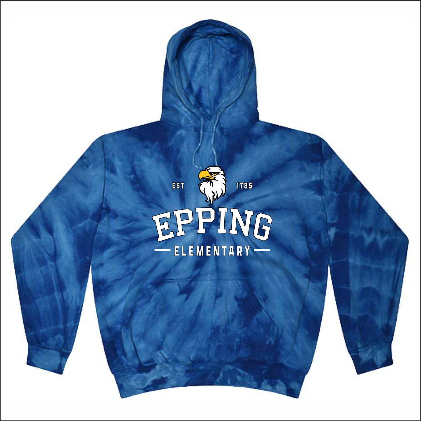 Epping Elementary Tie-Dye Hooded Sweatshirt
