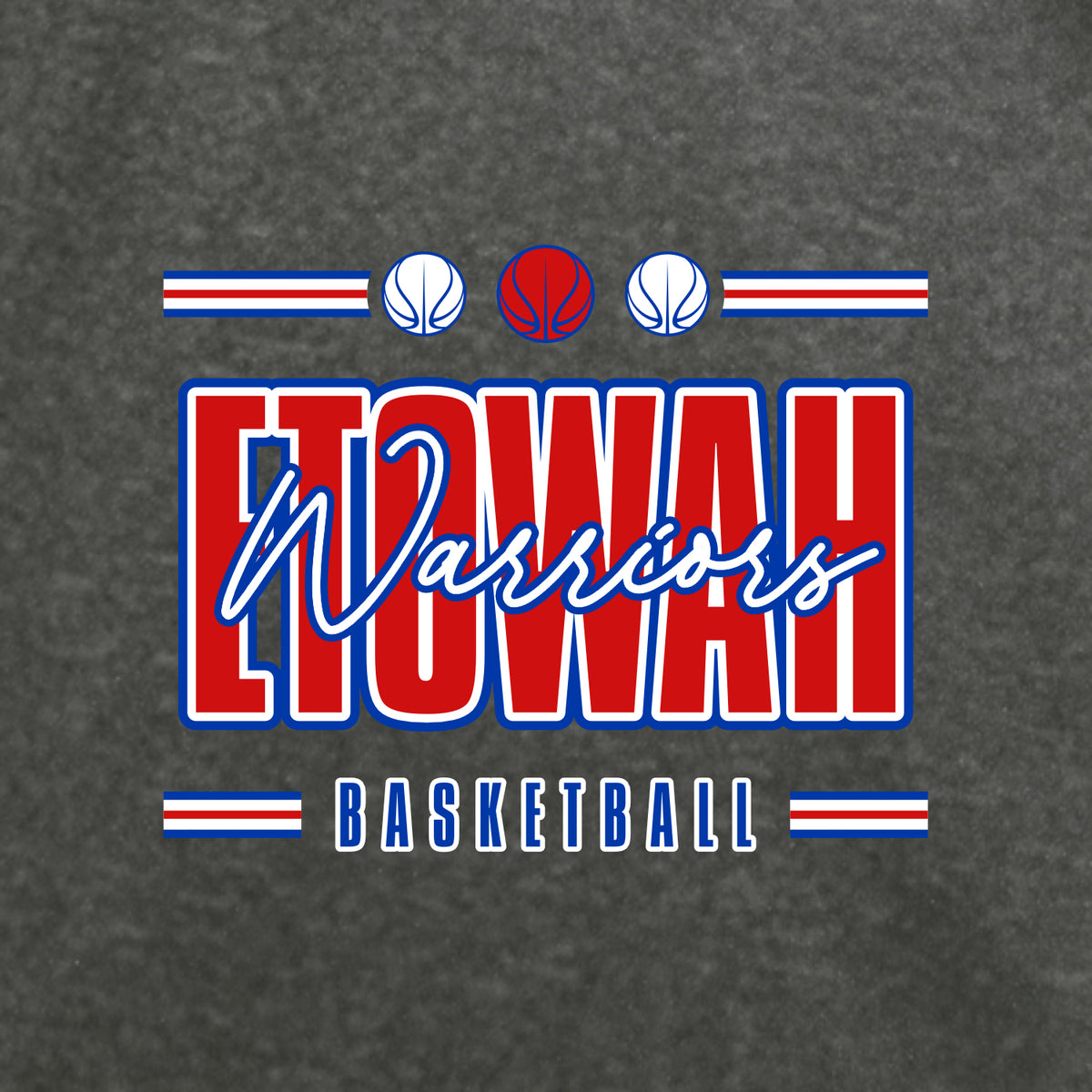 Etowah Basketball Full-Zip Hooded Sweatshirt
