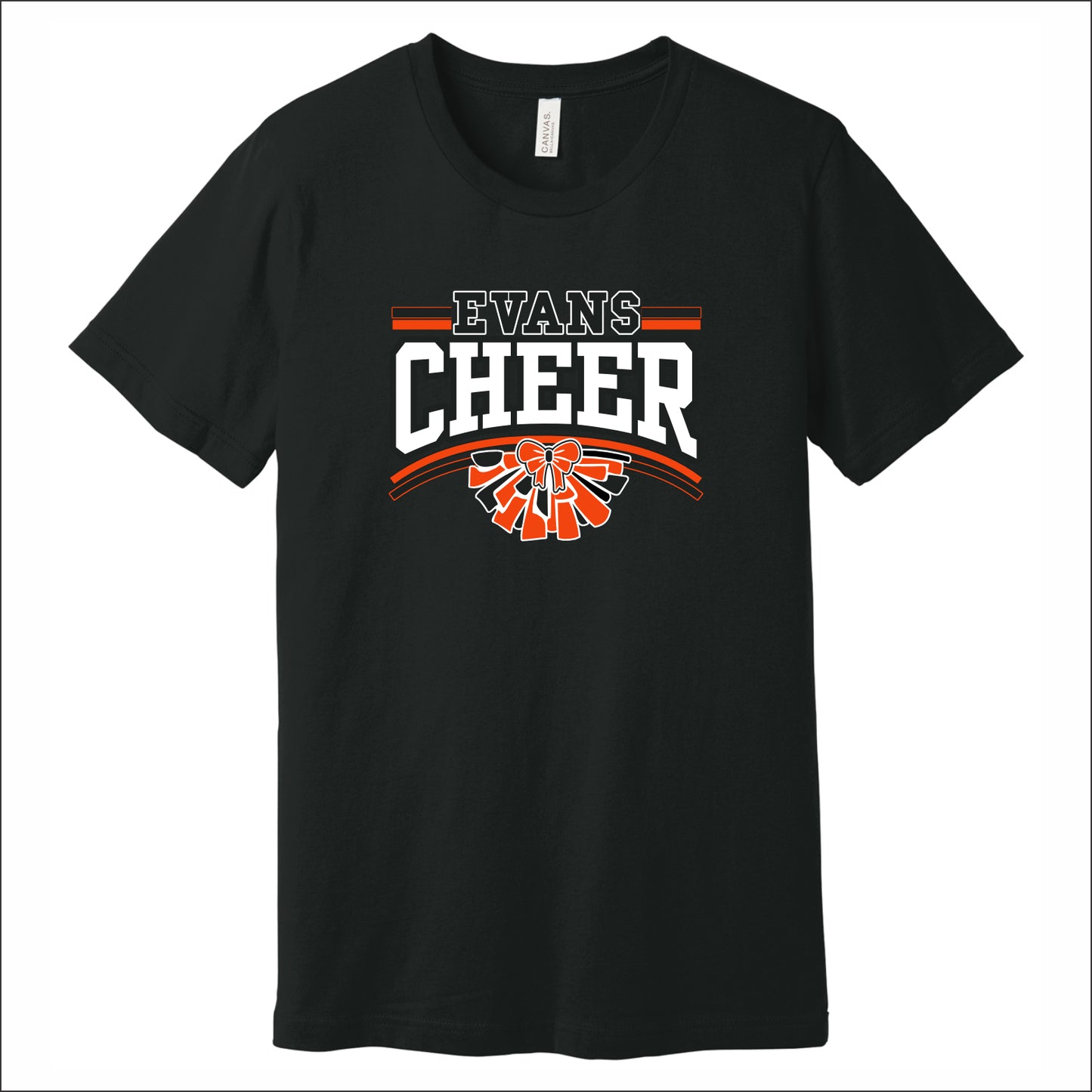 Evans Cheer Soft Jersey Short Sleeve T-shirt - Design A