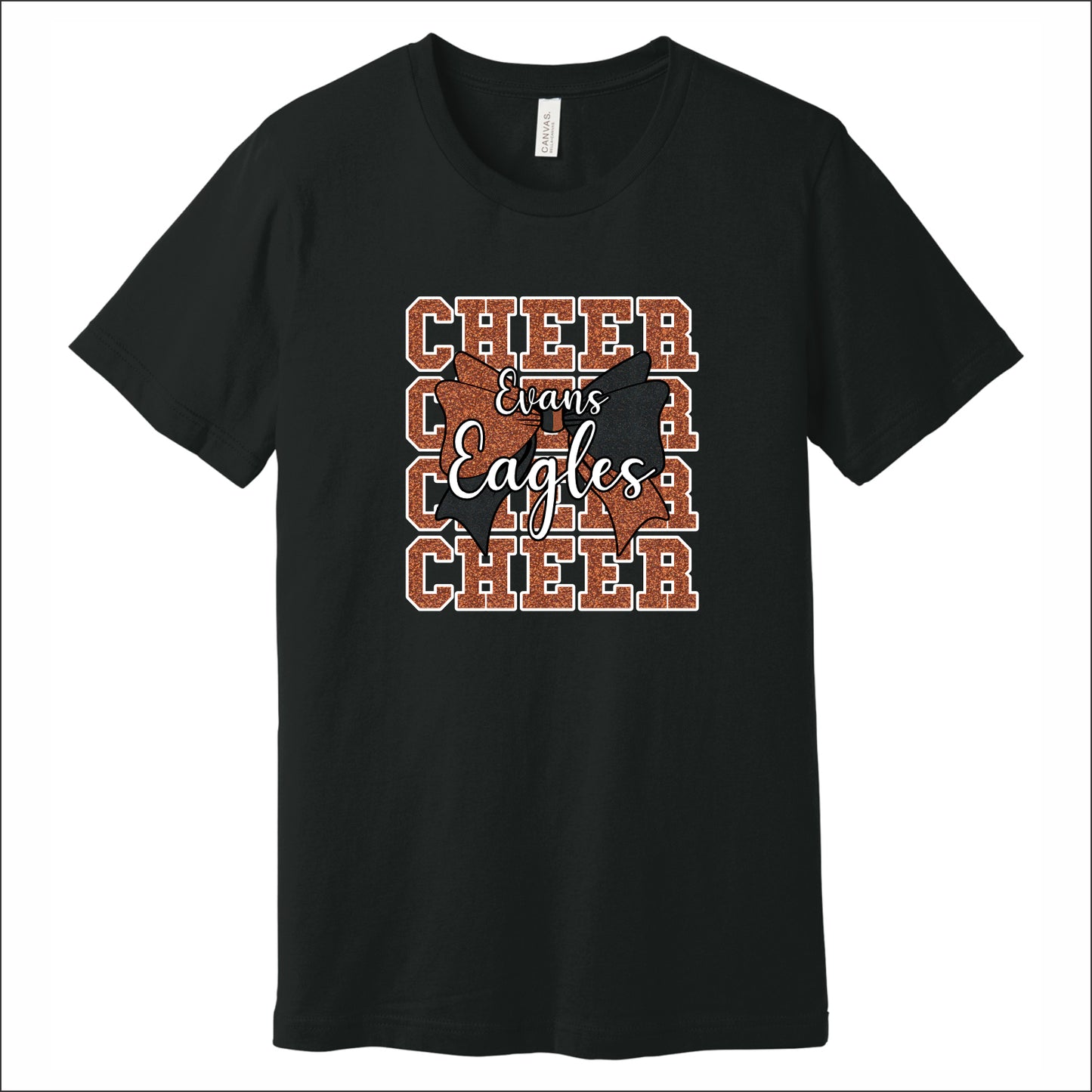 Evans Cheer Soft Jersey Short Sleeve T-shirt - Design B