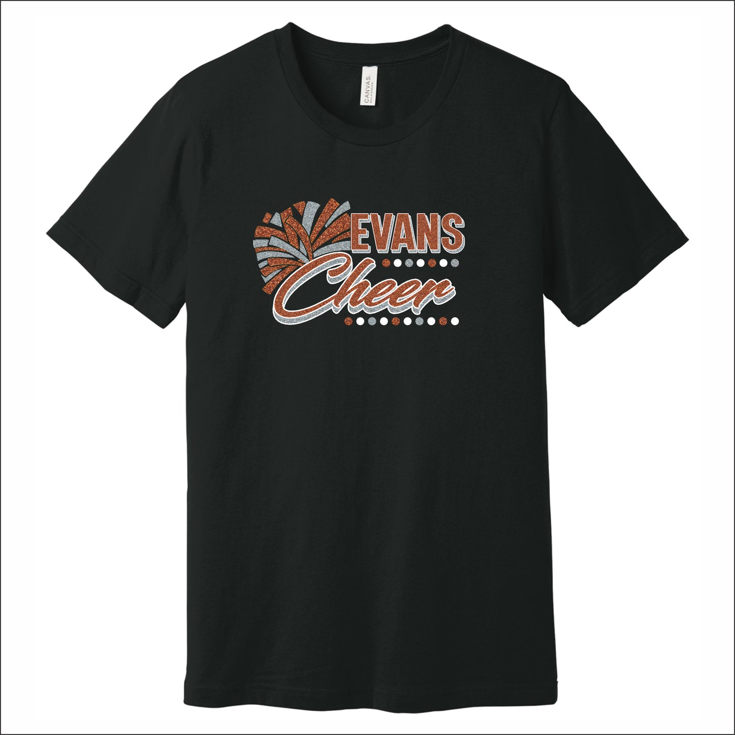 Evans Cheer Soft Jersey Short Sleeve T-shirt - Design C