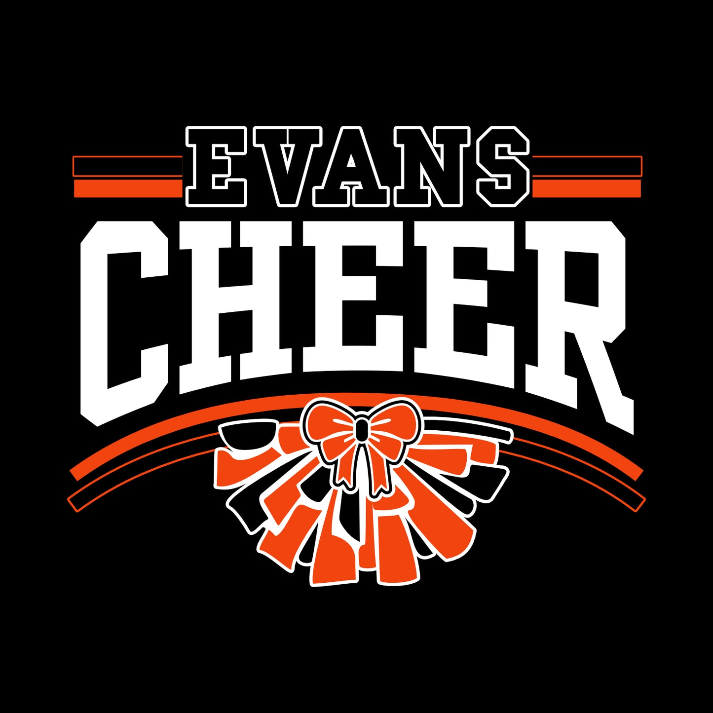 Evans Cheer Crewneck Sweatshirt
