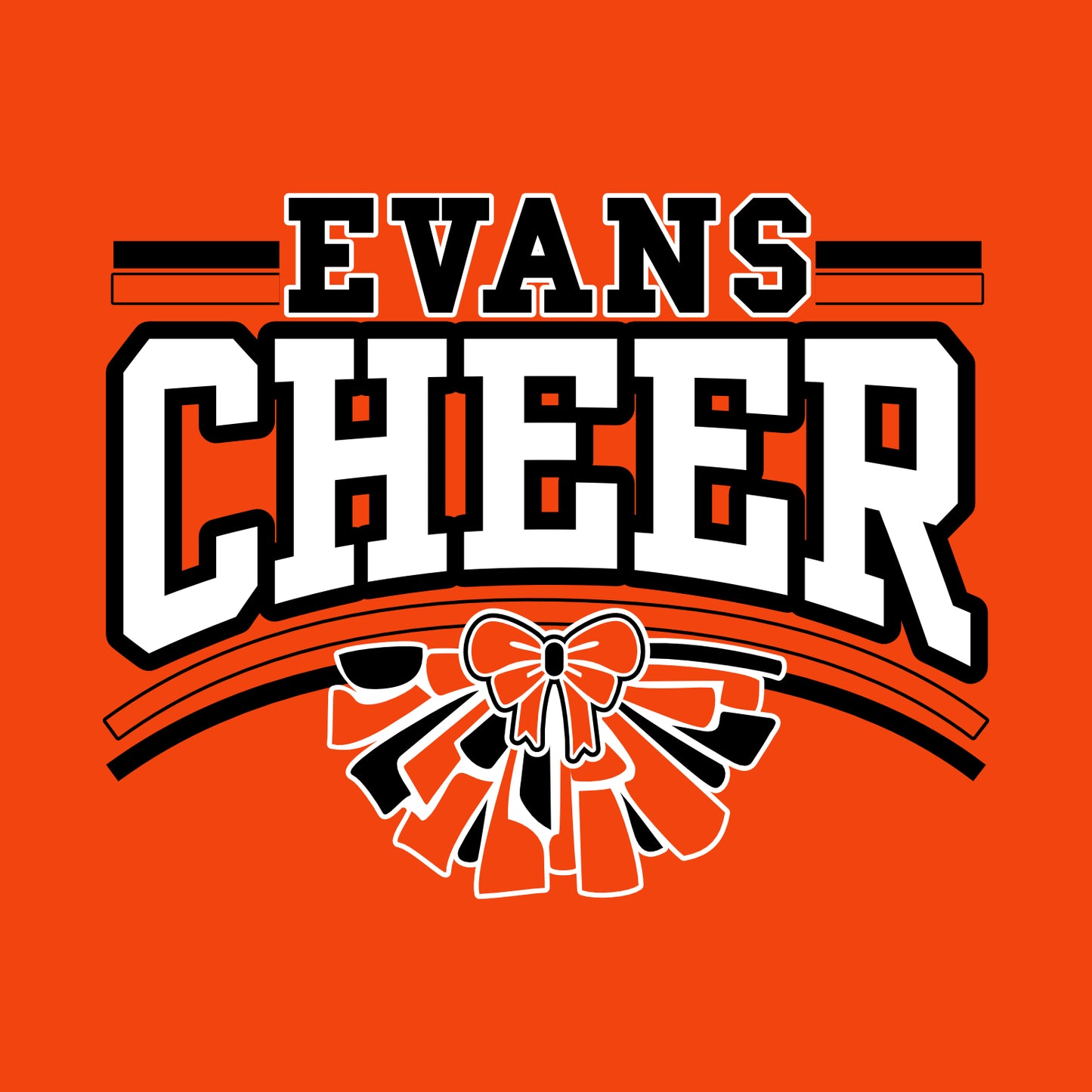 Evans Cheer Hooded Sweatshirt