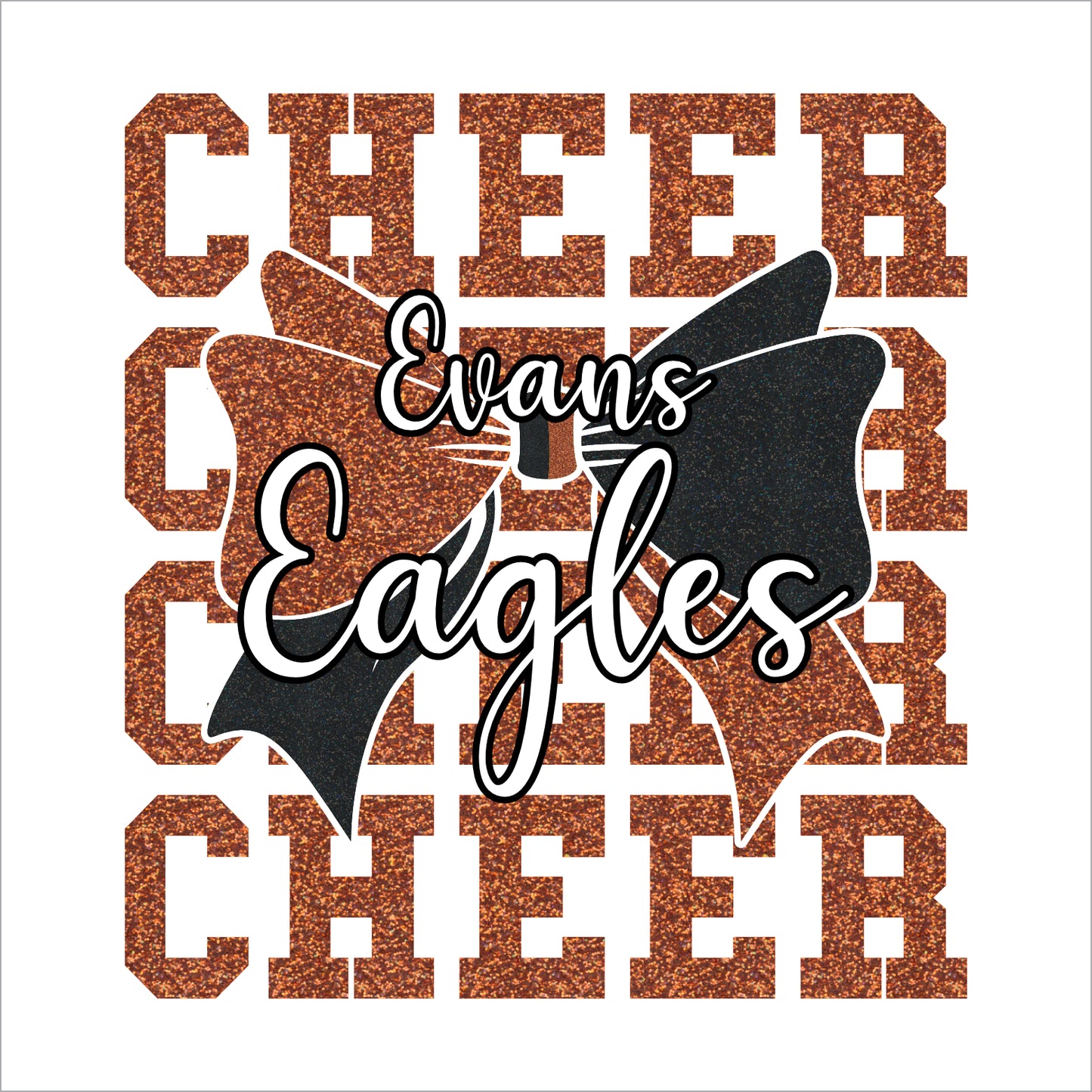 Evans Cheer Soft Jersey Short Sleeve T-shirt - Design B