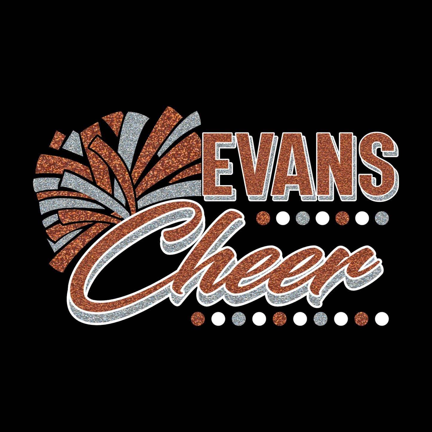 Evans Cheer Soft Jersey Short Sleeve T-shirt - Design C