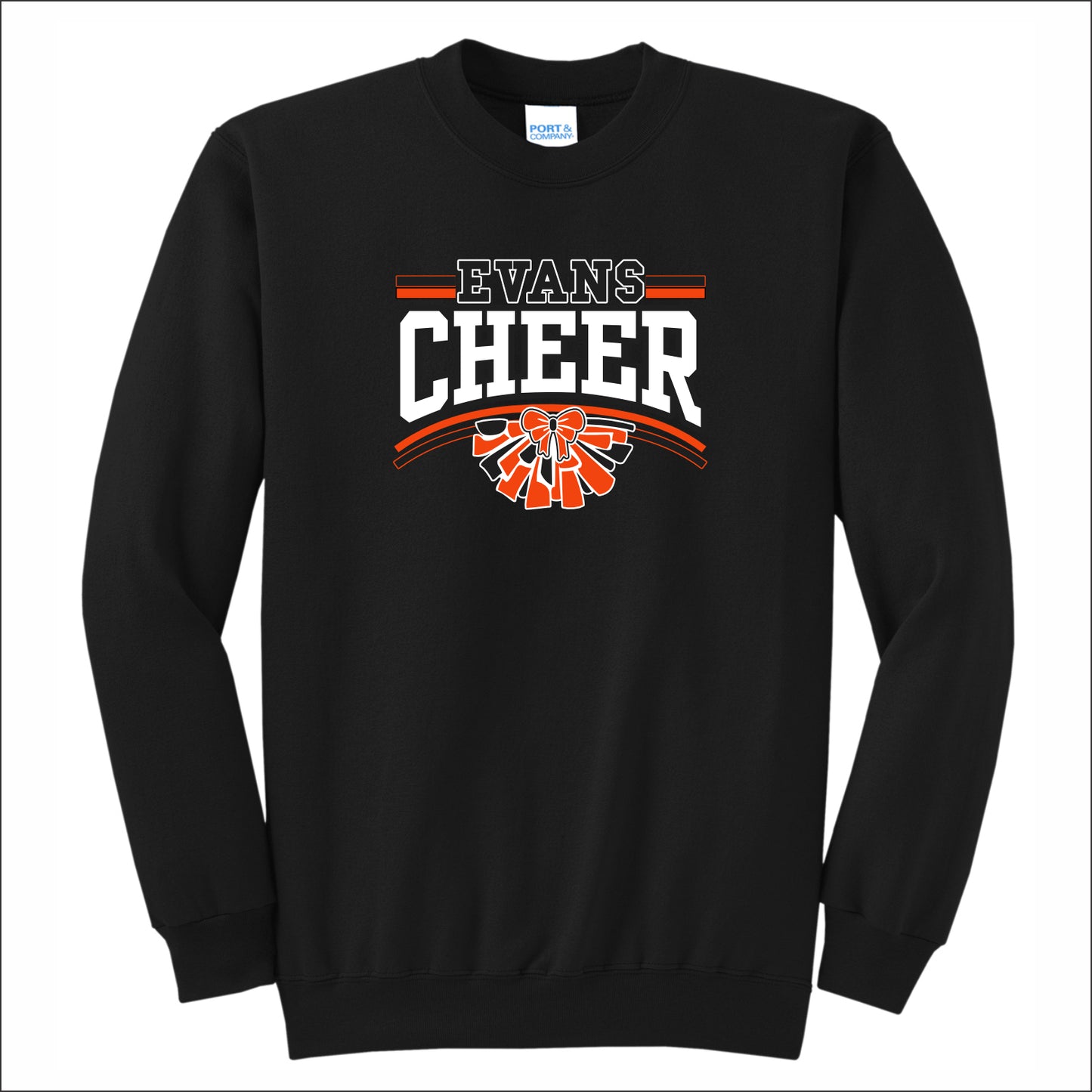 Evans Cheer Crewneck Sweatshirt