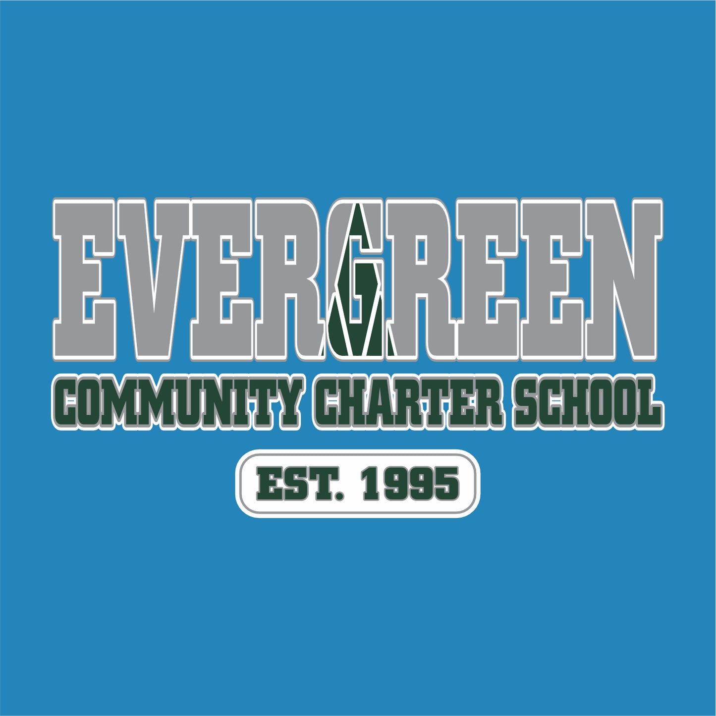 Evergreen Comm Charter Hooded Sweatshirt - Des. B