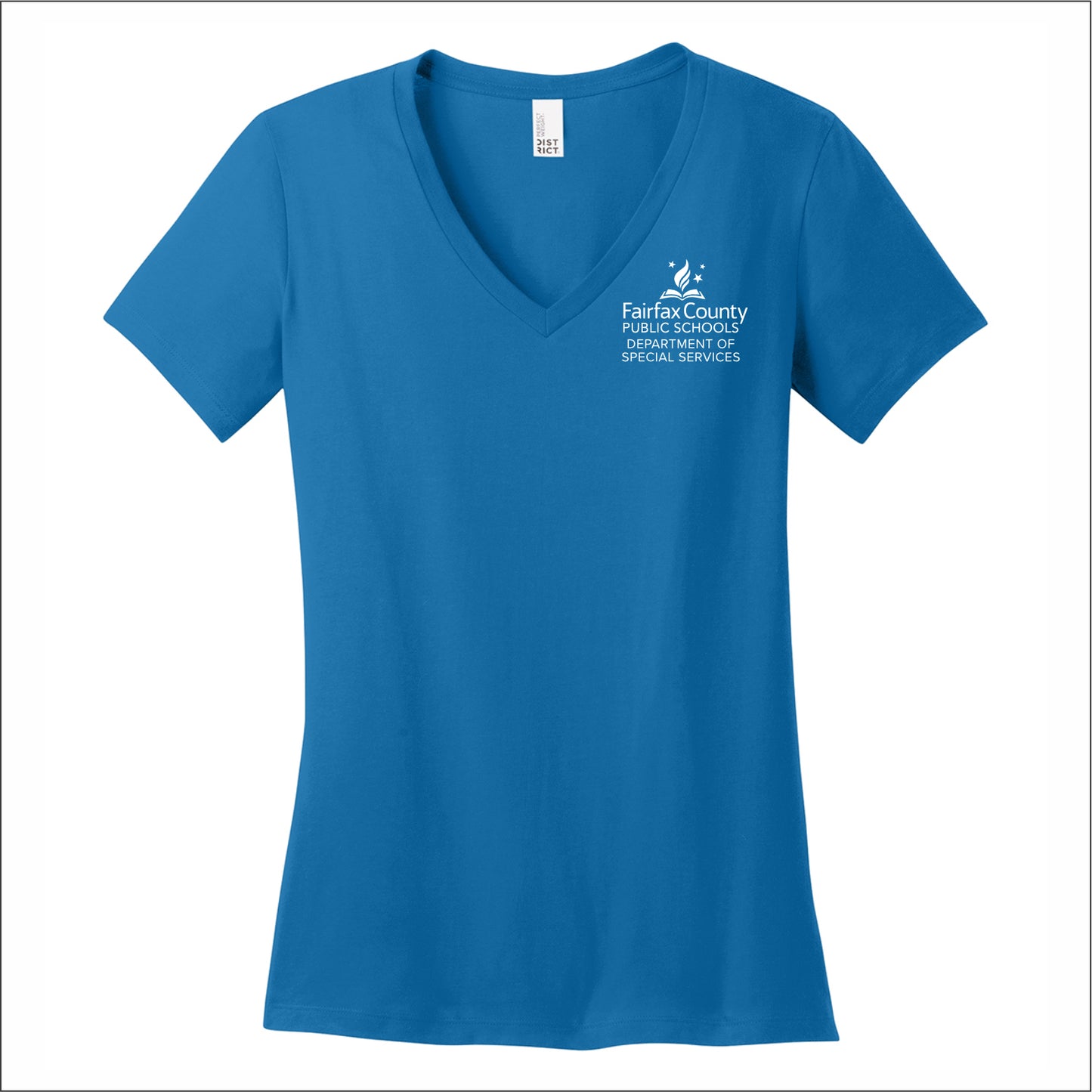 FCPS DSS Ladies Perfect V-Neck T-shirt