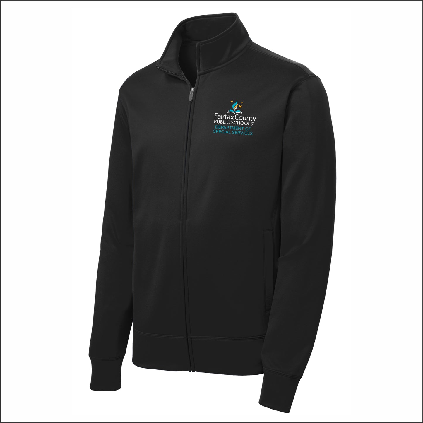 FCPS DSS Sport-Wick Fleece Full-Zip Jacket