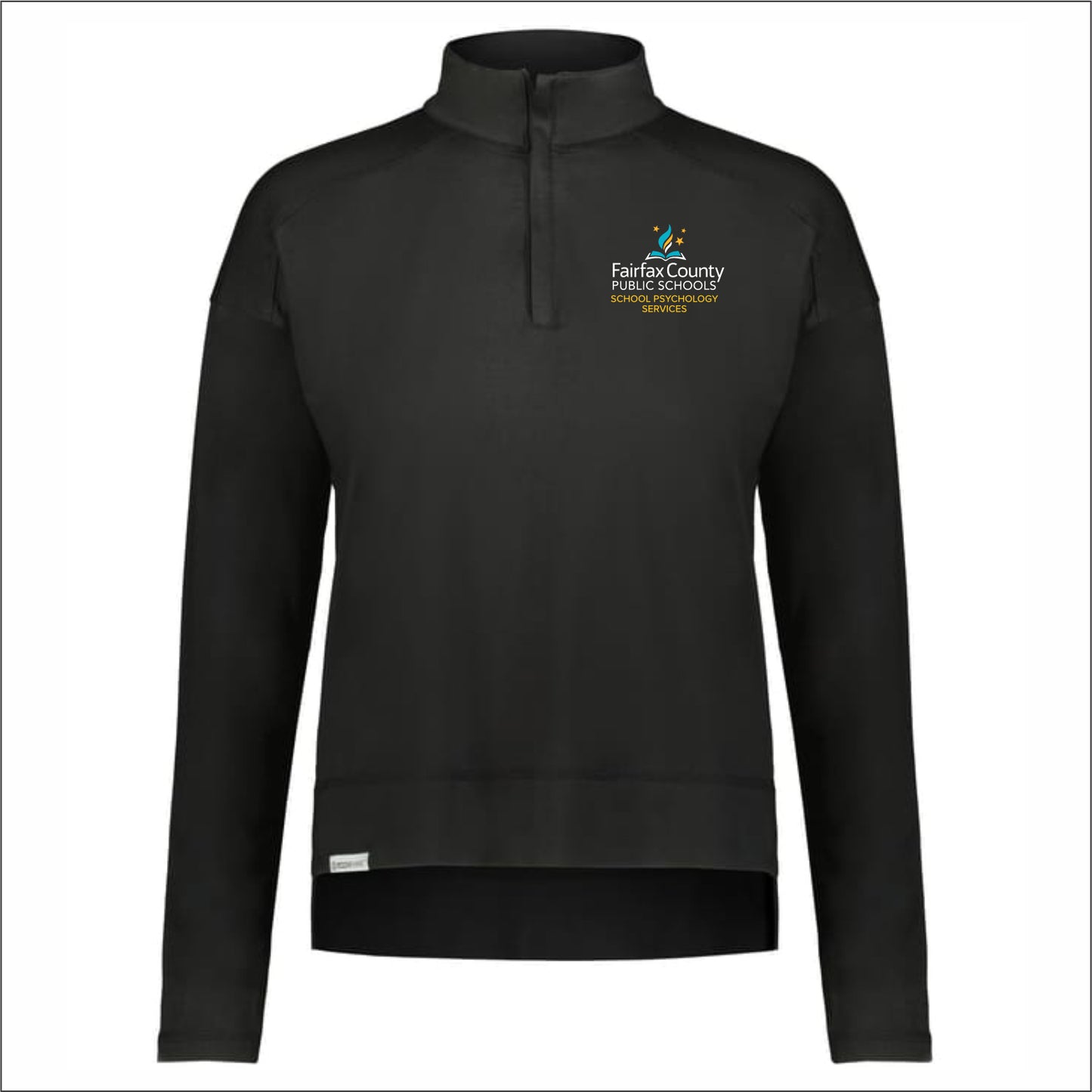 FCPS School Psych Ladies Ventura Soft Knit 1/4 Zip Pullover