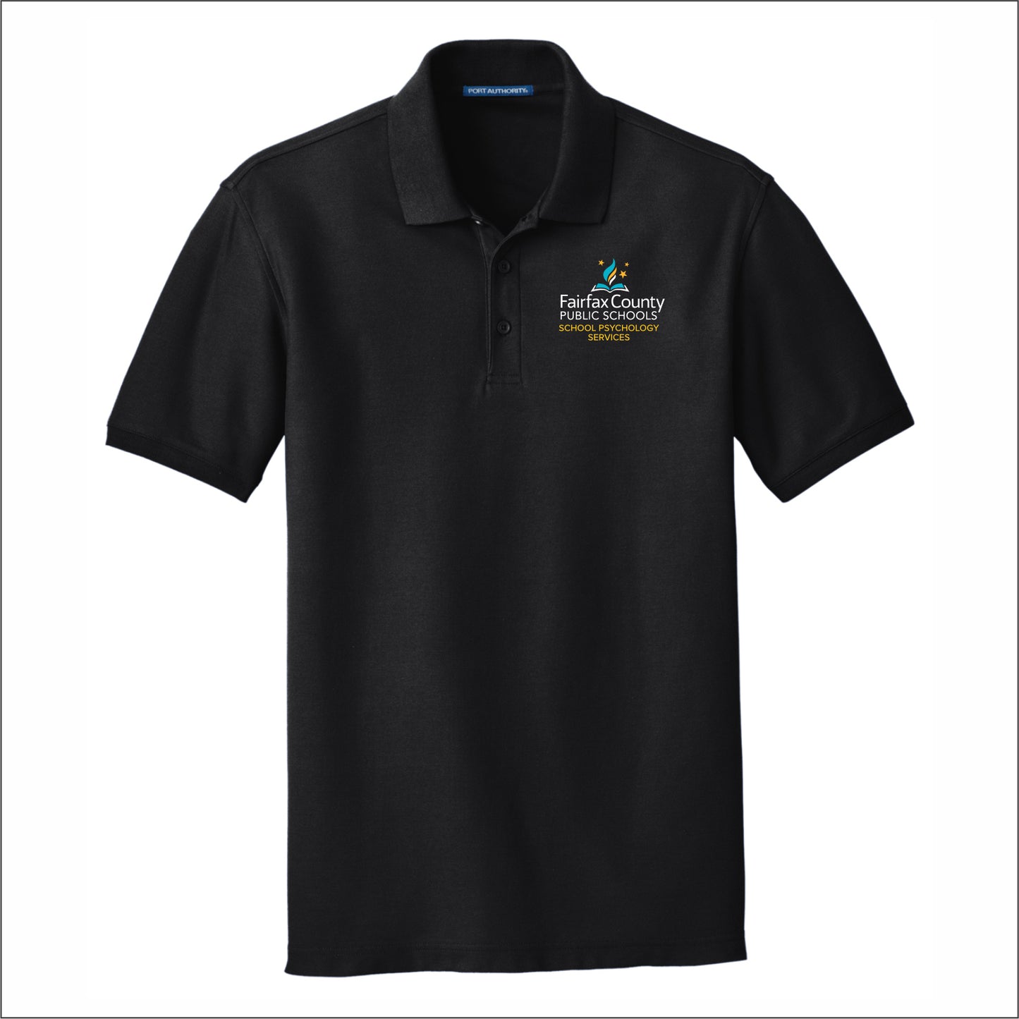 FCPS School Psych Classic Pique Short Sleeve Polo Shirt