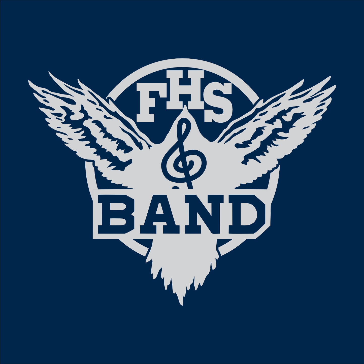 FHS Flyers Band Tri-Blend Long Sleeve T-shirt