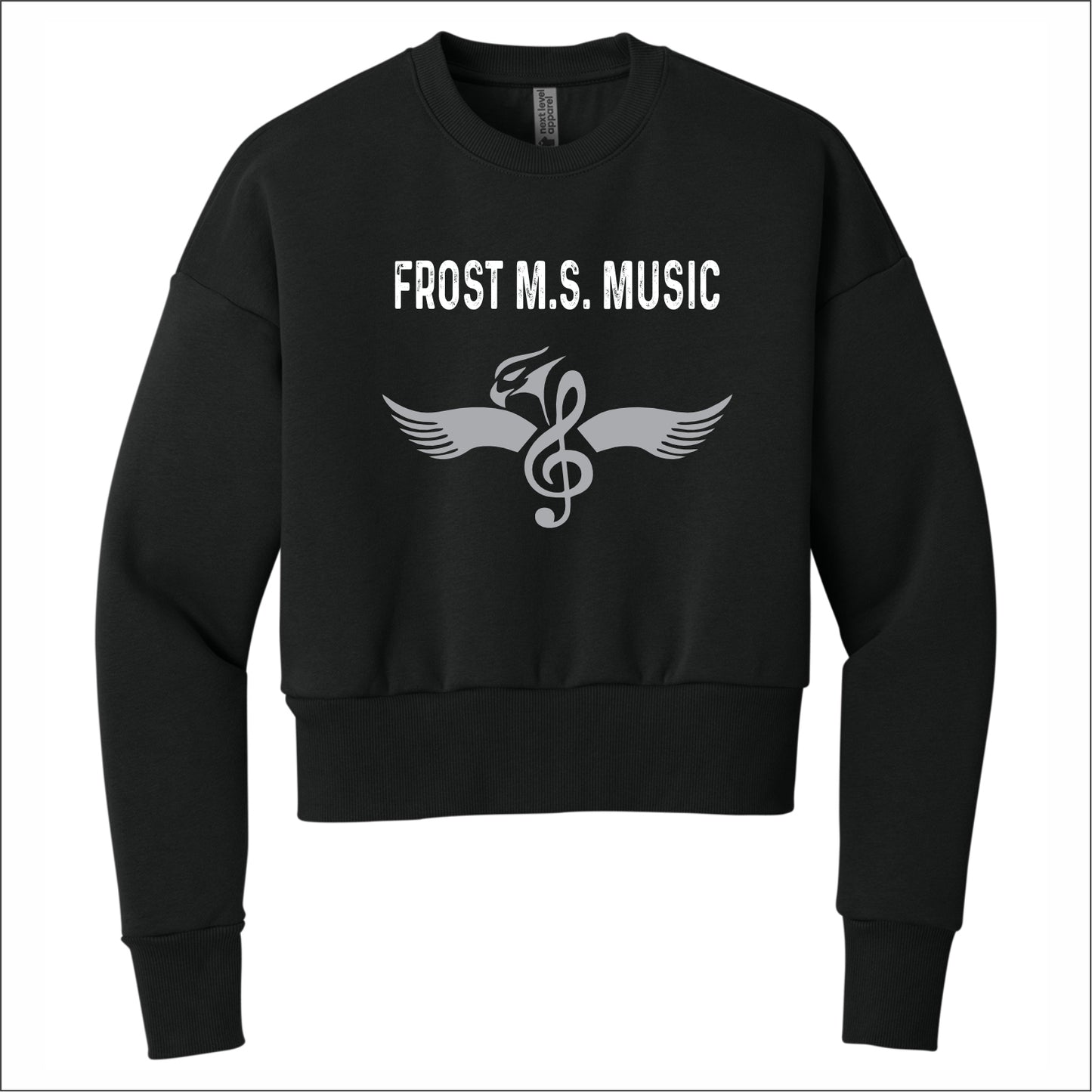 Frost MS Music Ladies Heavyweight Crewneck Sweatshirt