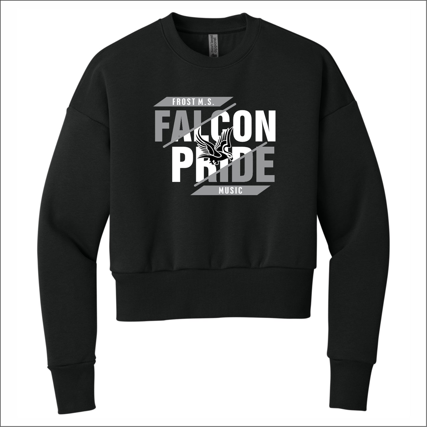 Frost MS Music Ladies Heavyweight Crewneck Sweatshirt