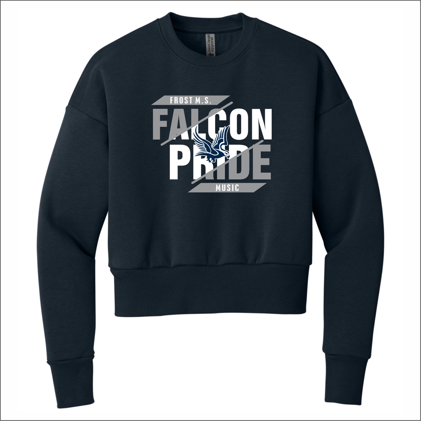 Frost MS Music Ladies Heavyweight Crewneck Sweatshirt