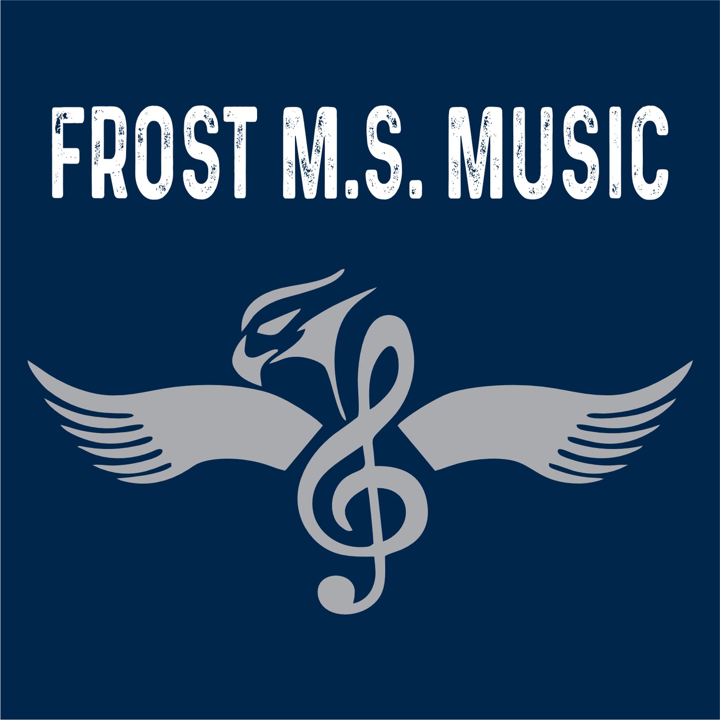 Frost MS Music Ladies Heavyweight Crewneck Sweatshirt