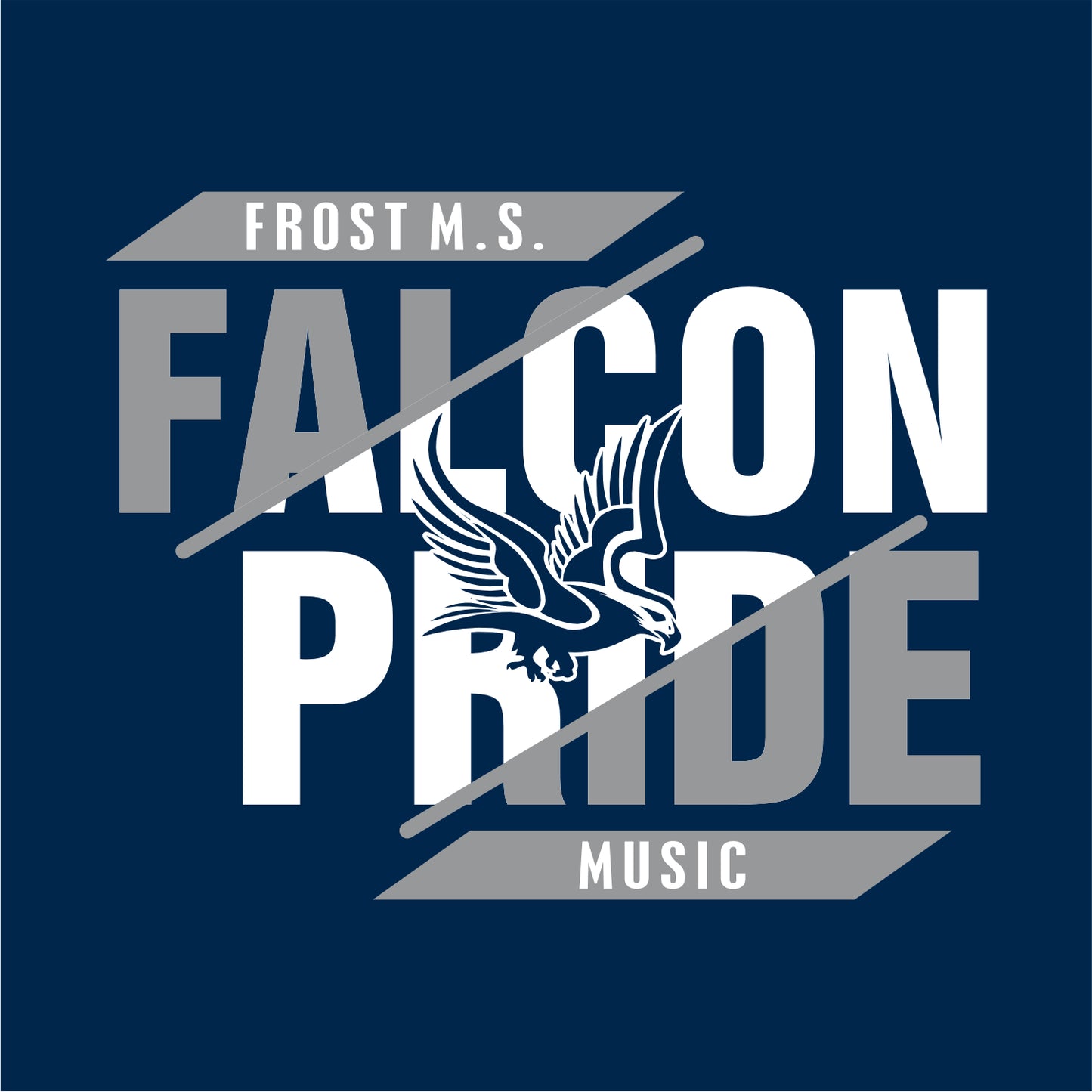 Frost MS Music Ladies Heavyweight Cotton T-shirt