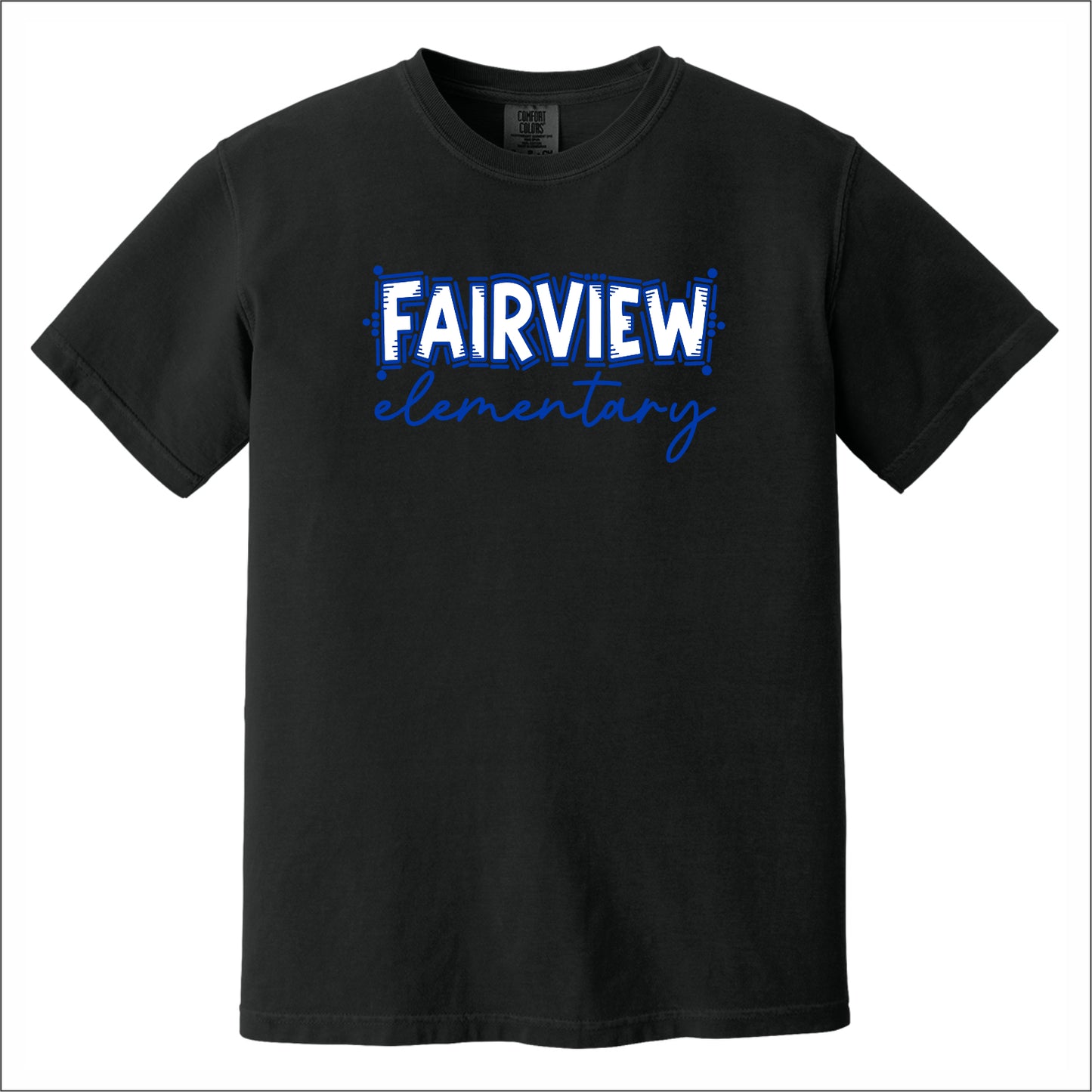 Fairview Elem Staff VA Comfort Colors Garment Dyed T-shirt