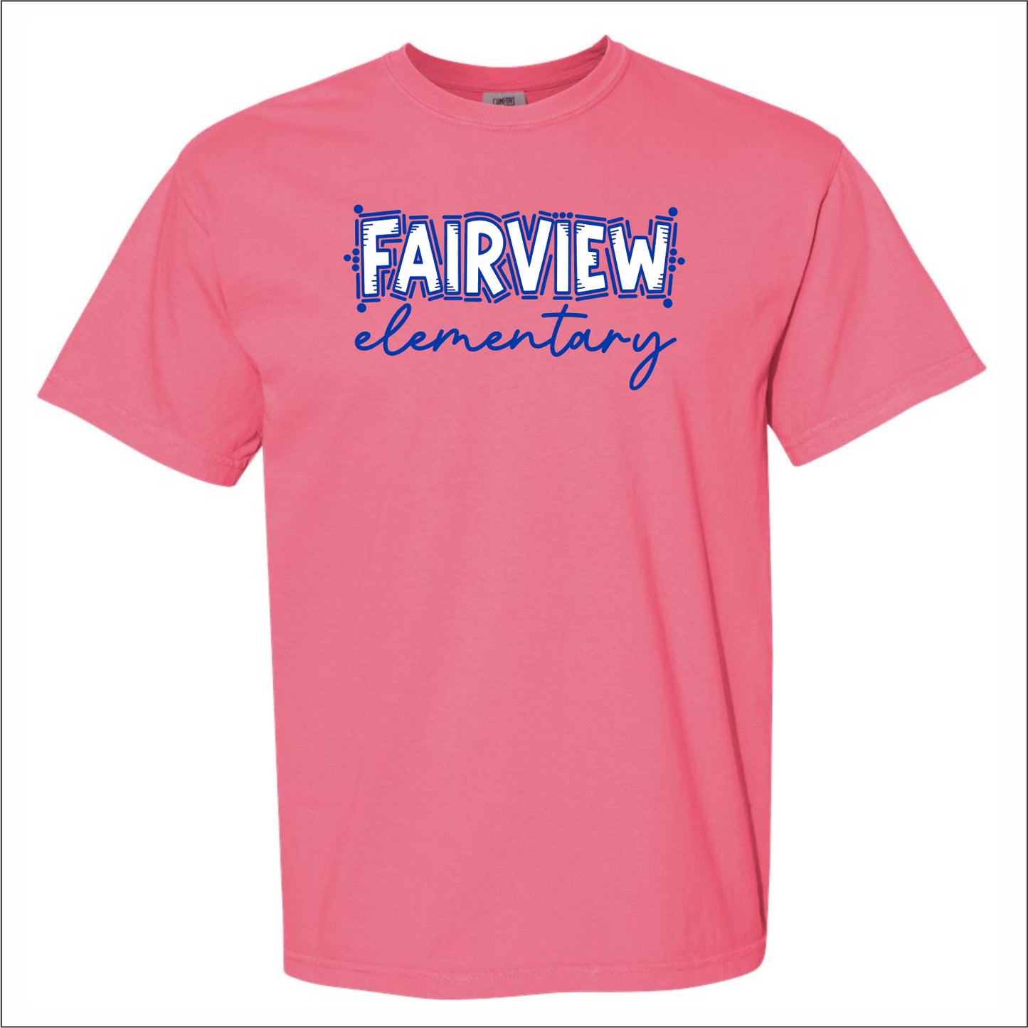 Fairview Elem Staff VA Comfort Colors Garment Dyed T-shirt